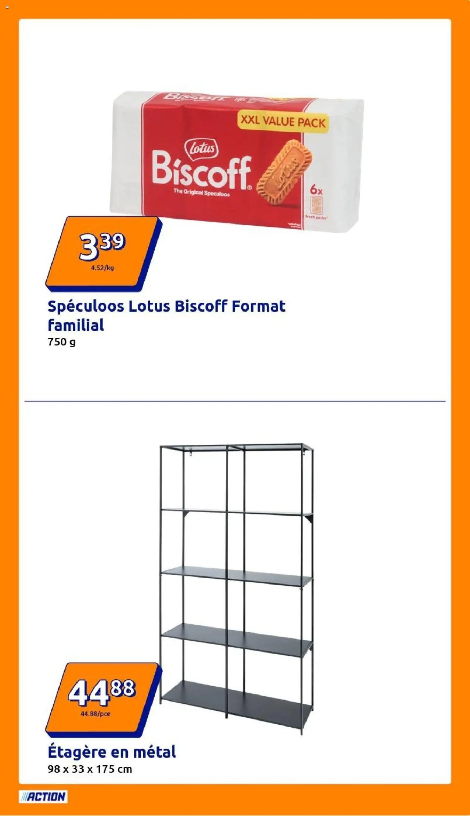 Action catalogue de la semaine 49