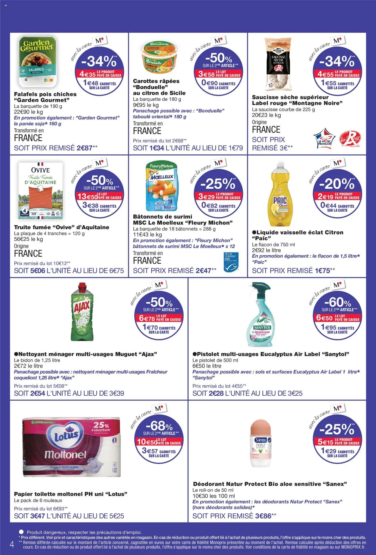 Monoprix catalogue