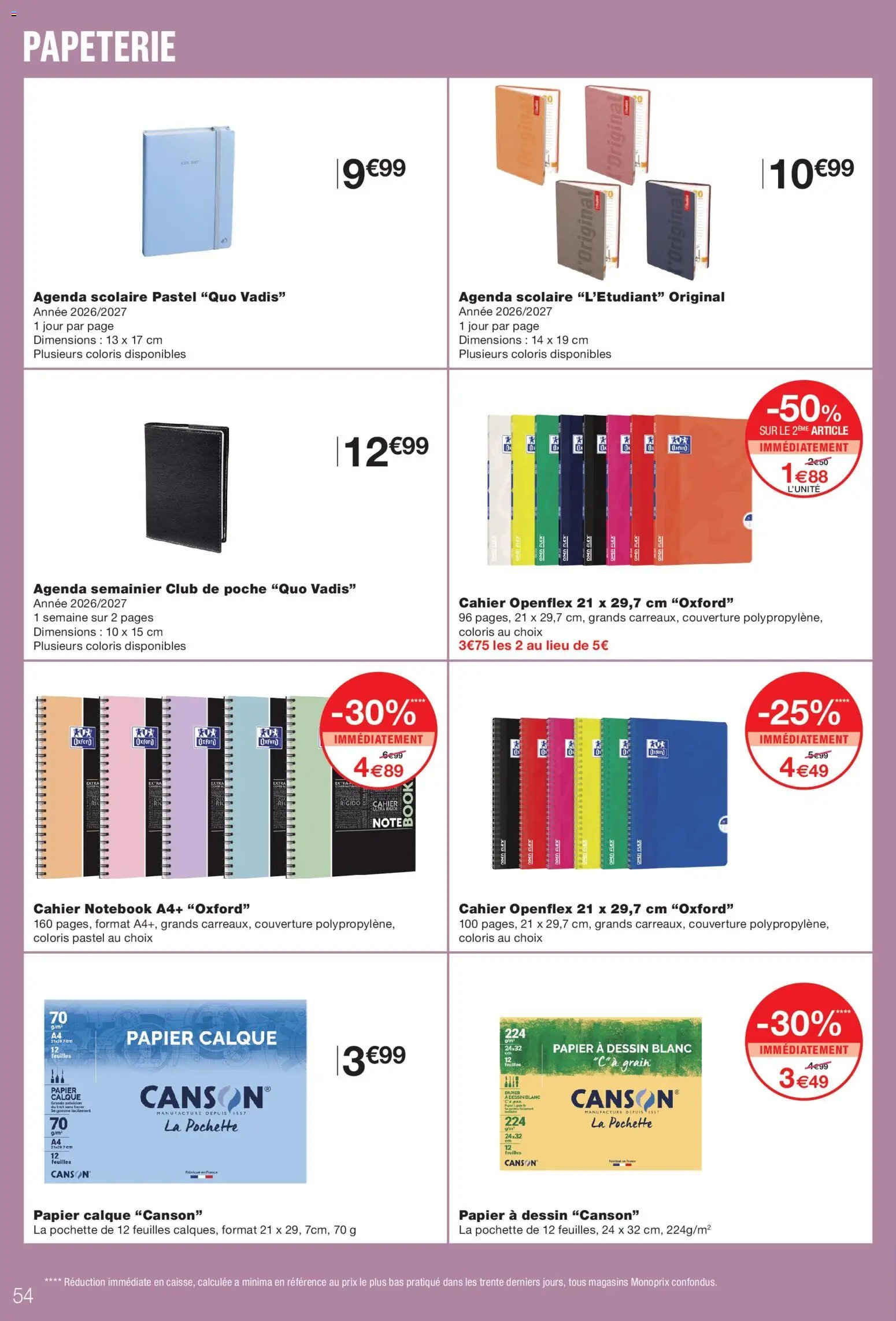 Monoprix catalogue