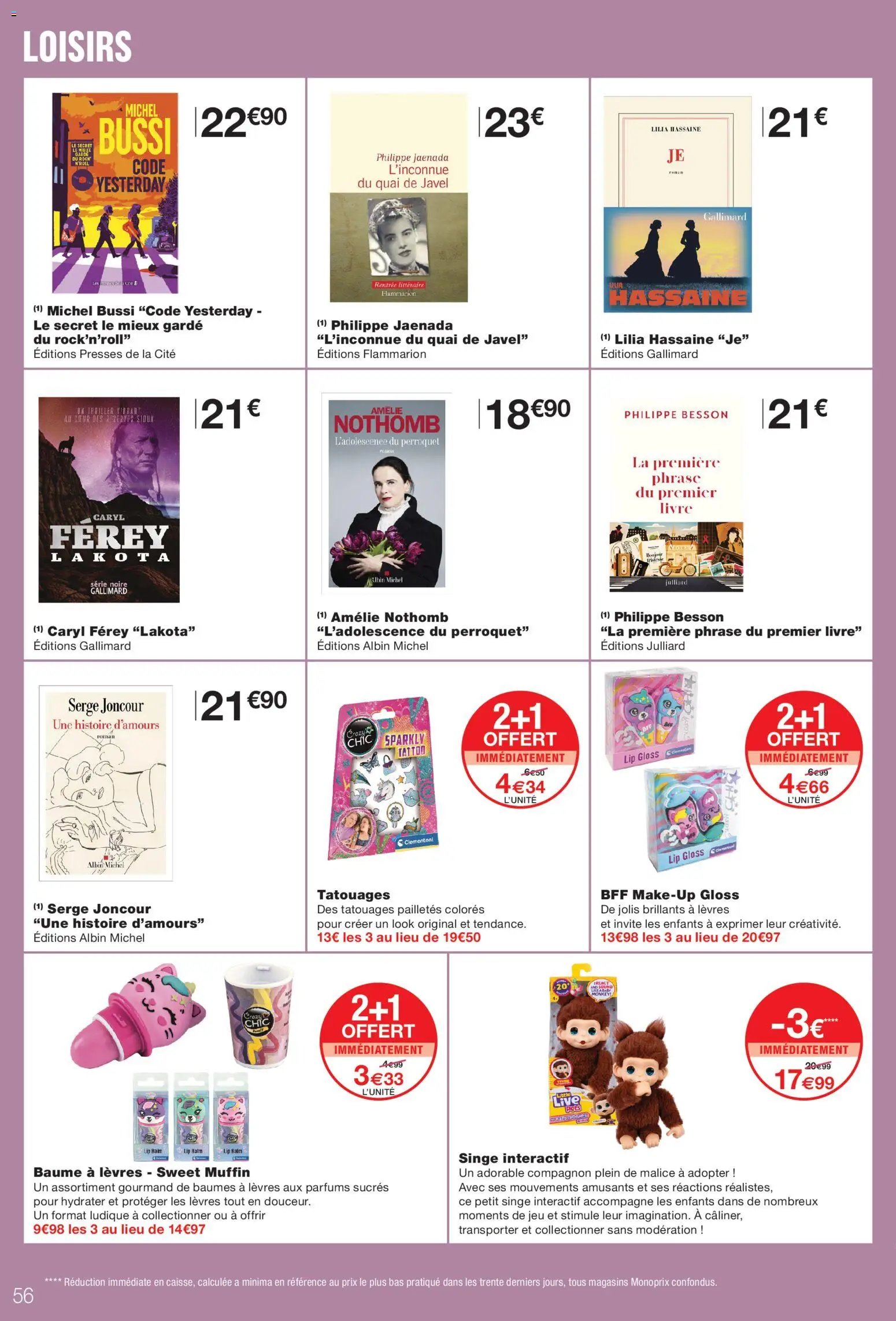 Monoprix catalogue
