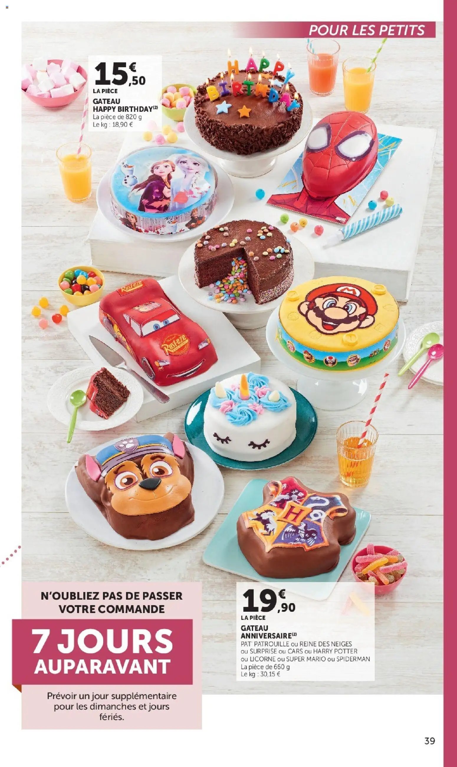 Super U - La carte Automne Hiver
