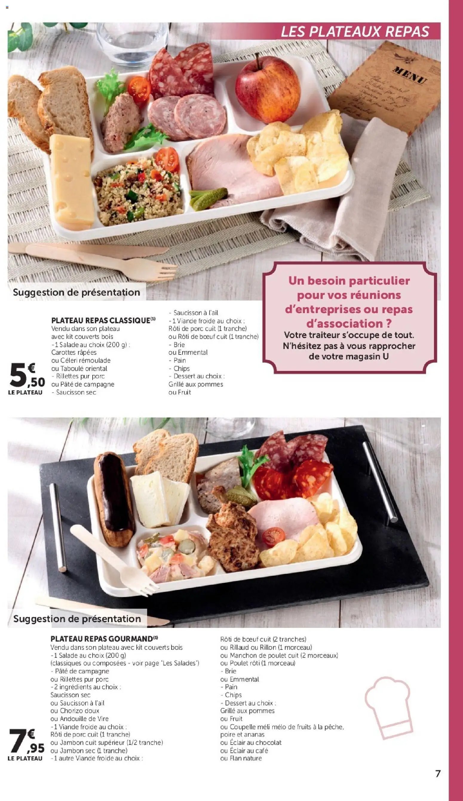 Super U - La carte Automne Hiver