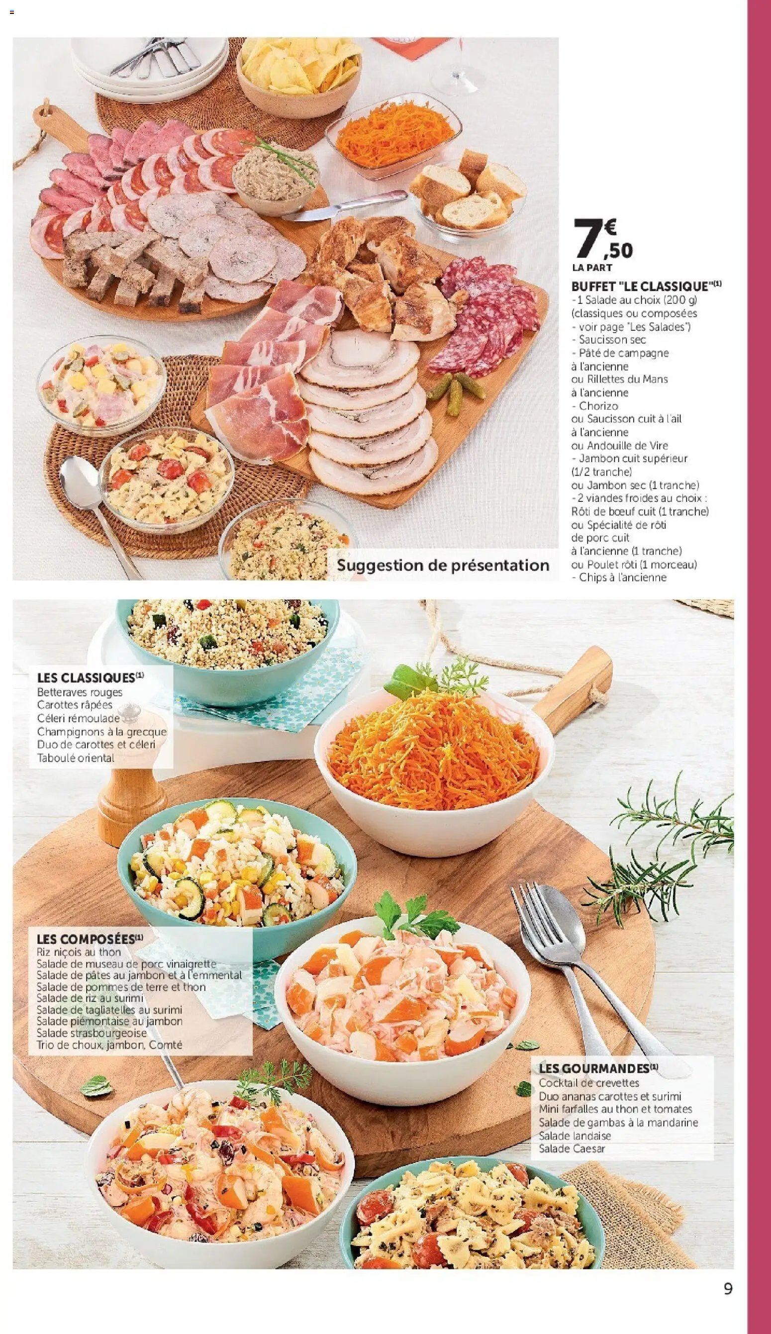 Super U - La carte Automne Hiver
