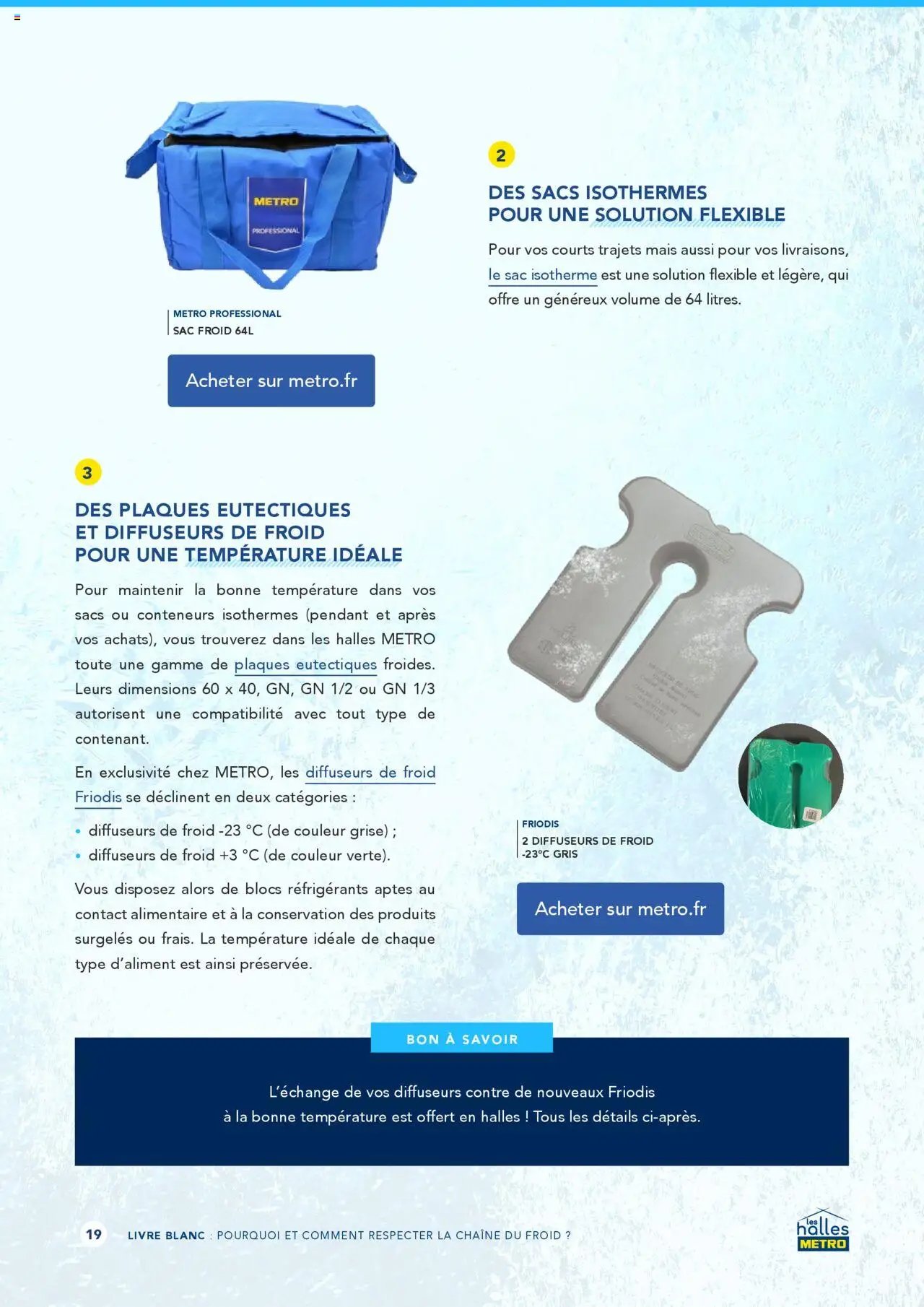 METRO Pourquoi et comment respecter la chaine du froid ? (2025-04-01 - 2025-12-31)