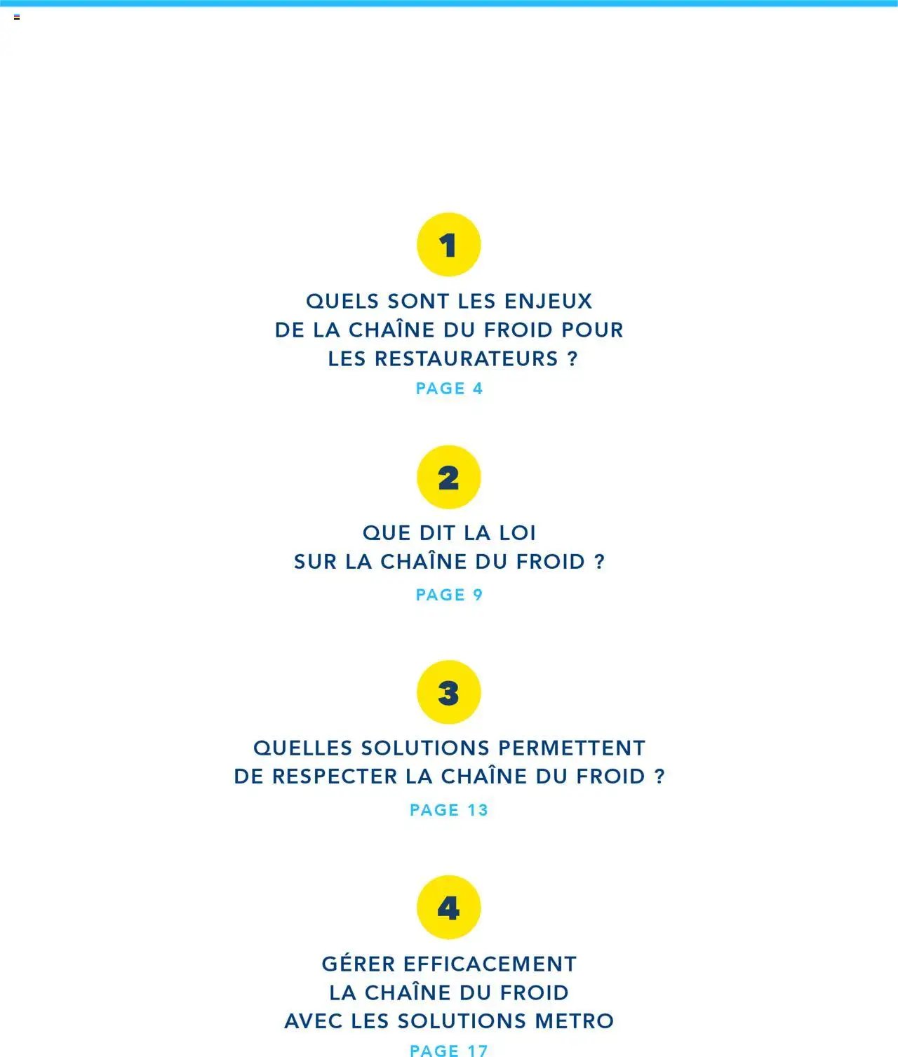 METRO Pourquoi et comment respecter la chaine du froid ? (2025-04-01 - 2025-12-31)
