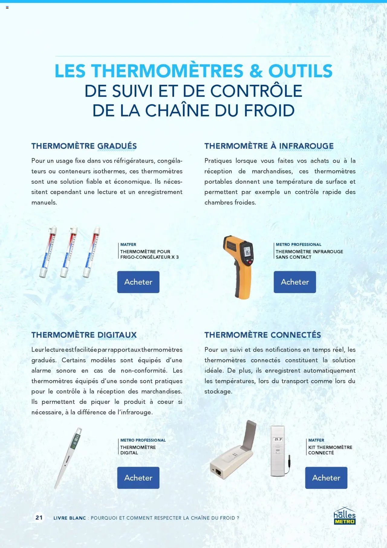 METRO Pourquoi et comment respecter la chaine du froid ? (2025-04-01 - 2025-12-31)