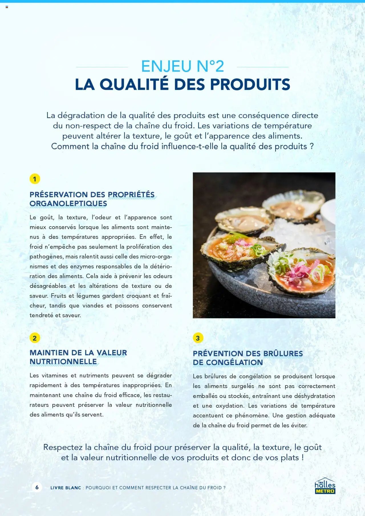 METRO Pourquoi et comment respecter la chaine du froid ? (2025-04-01 - 2025-12-31)