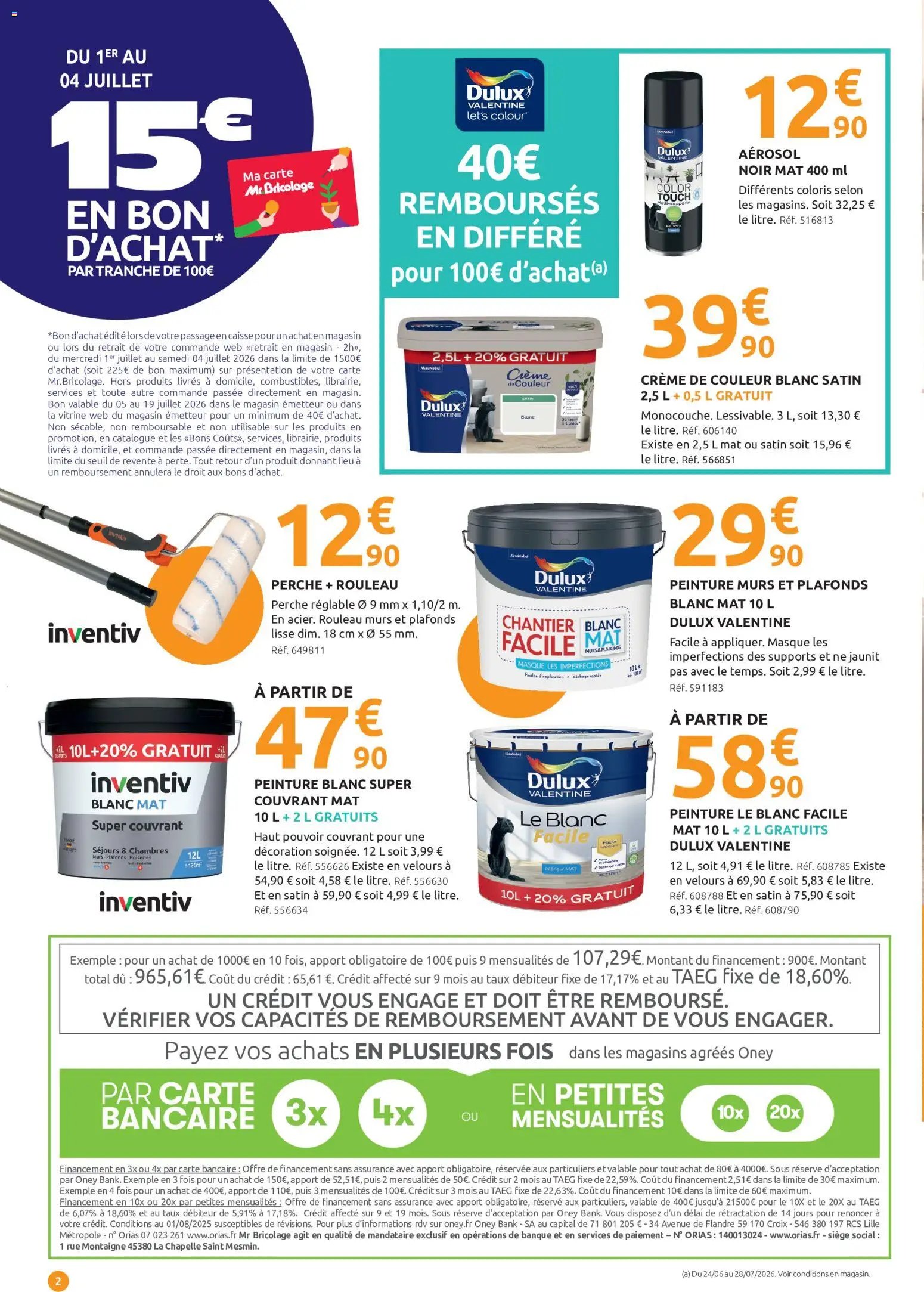 Mr. Bricolage catalogue
