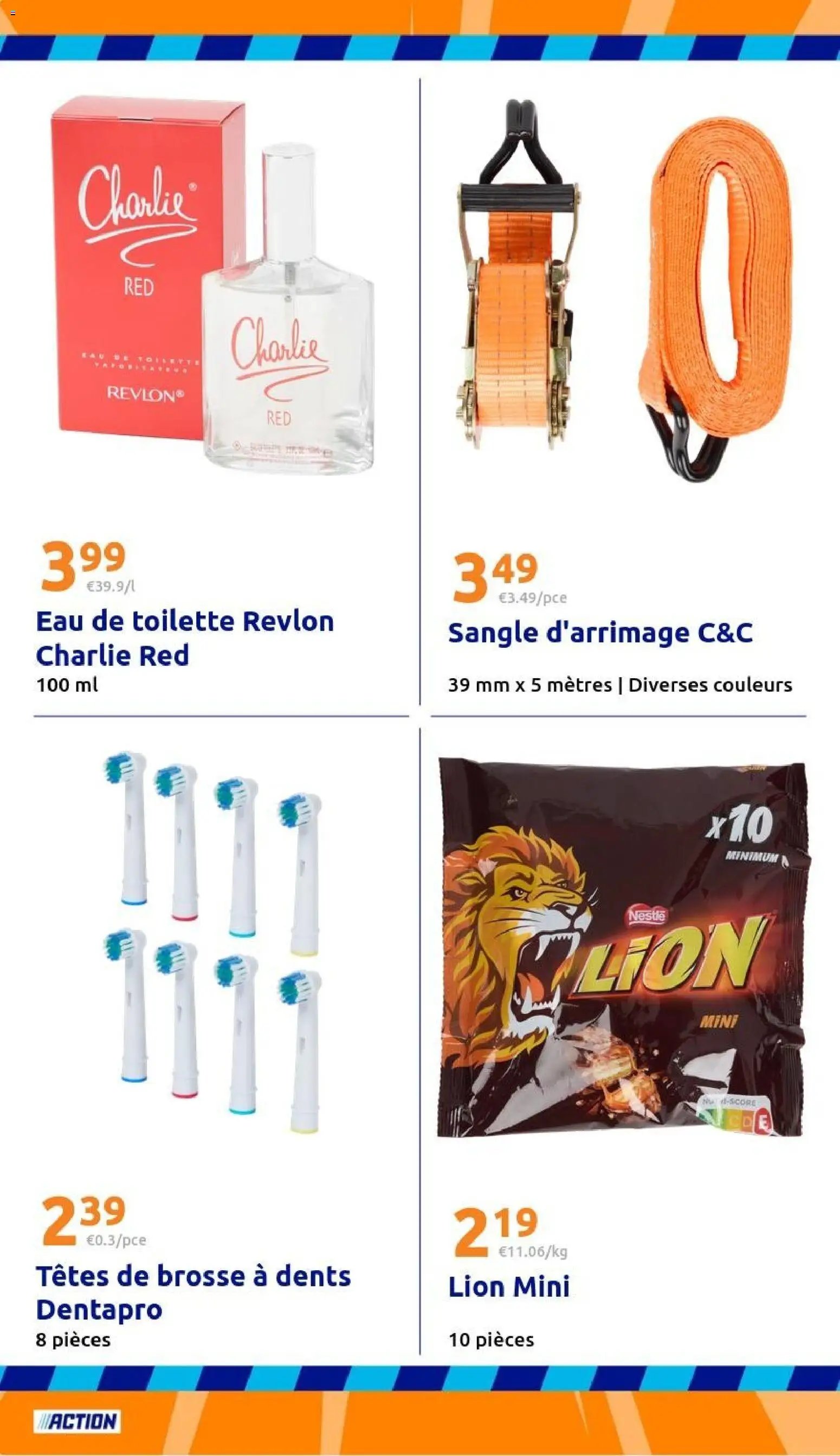 Action catalogue