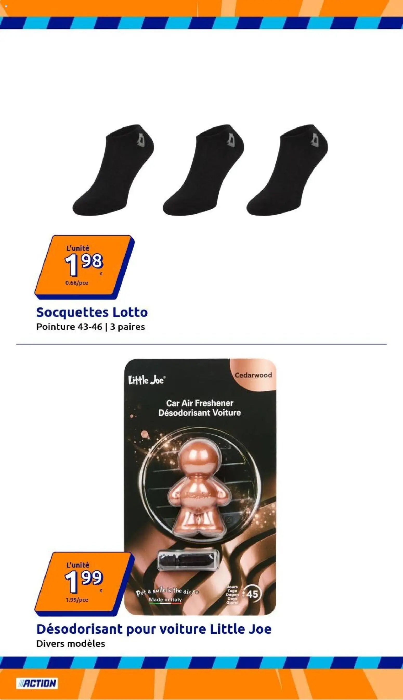 Action catalogue