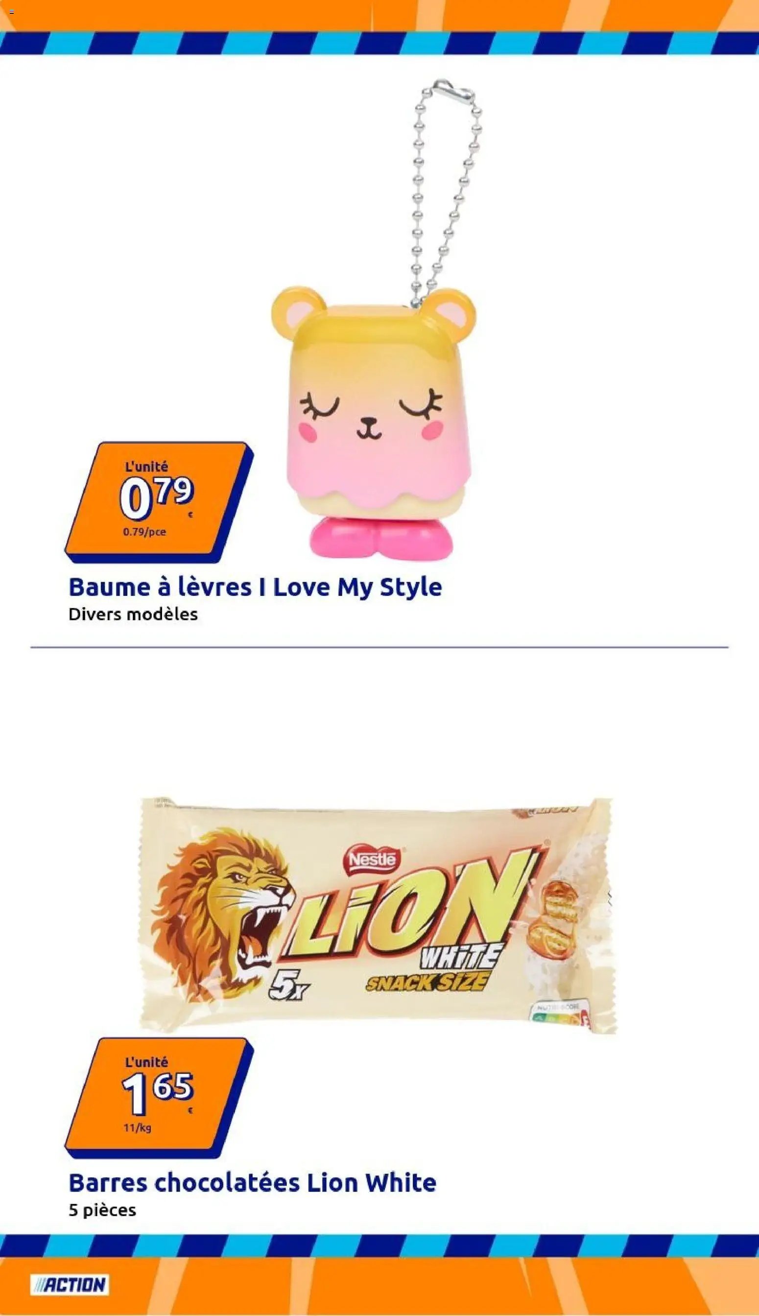 Action catalogue