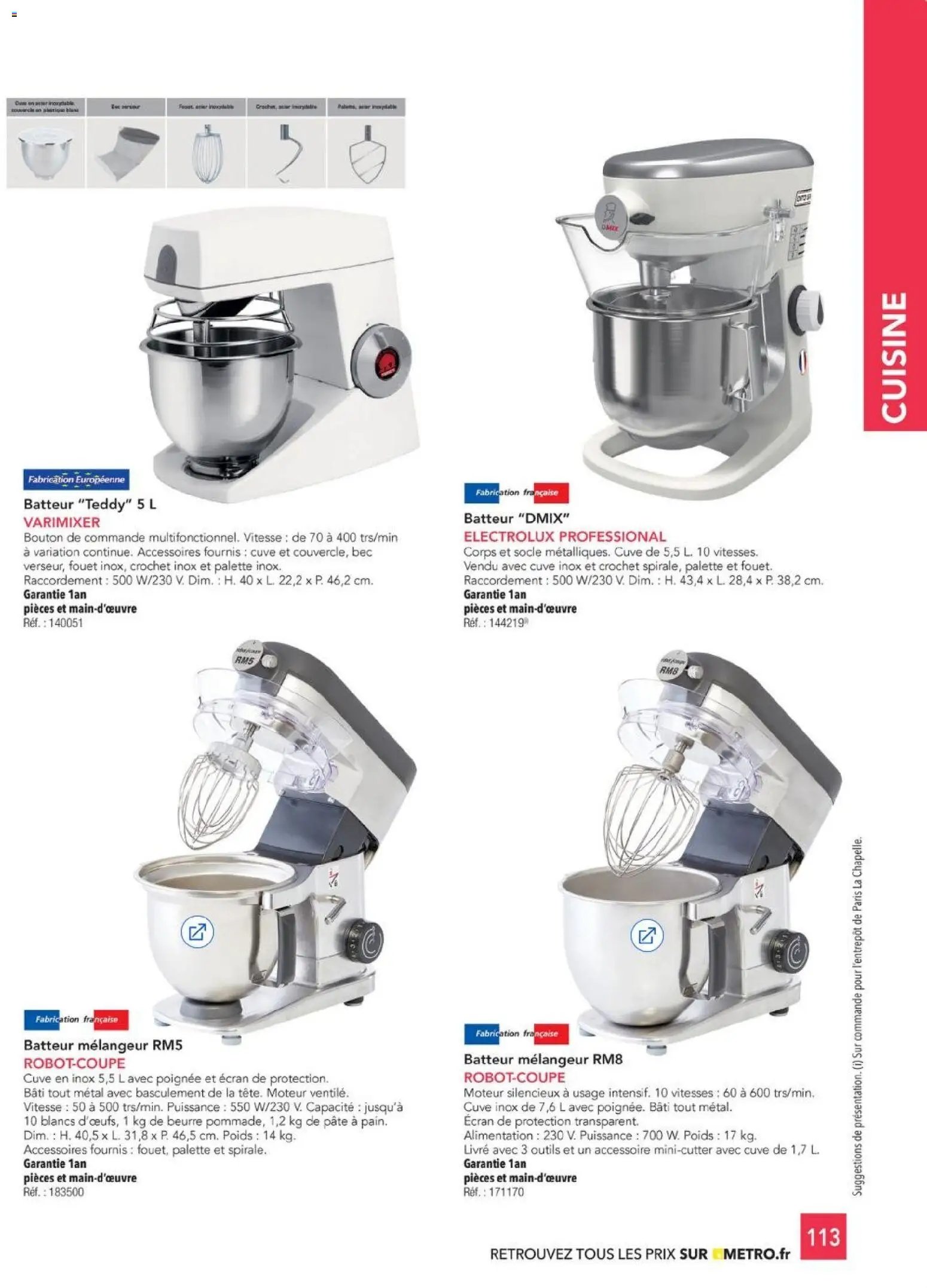 METRO - CHR Équipement (2025-01-01 - 2026-12-31)