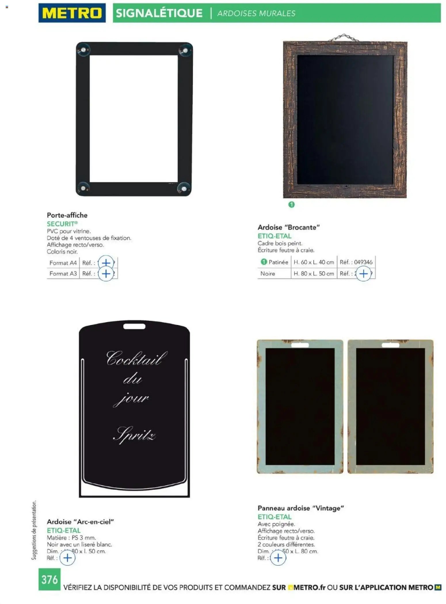 METRO - CHR Équipement (2025-01-01 - 2026-12-31)