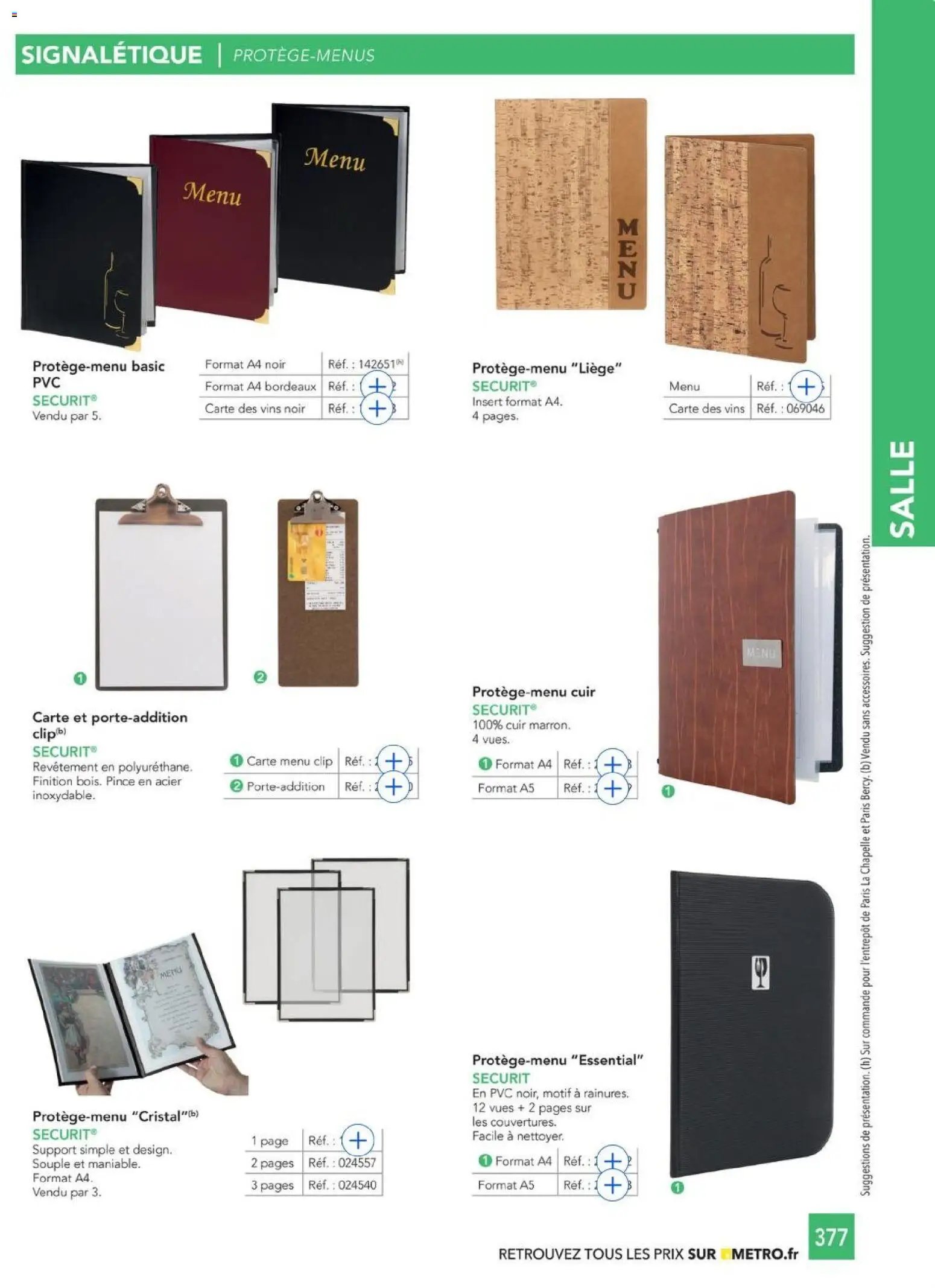 METRO - CHR Équipement (2025-01-01 - 2026-12-31)