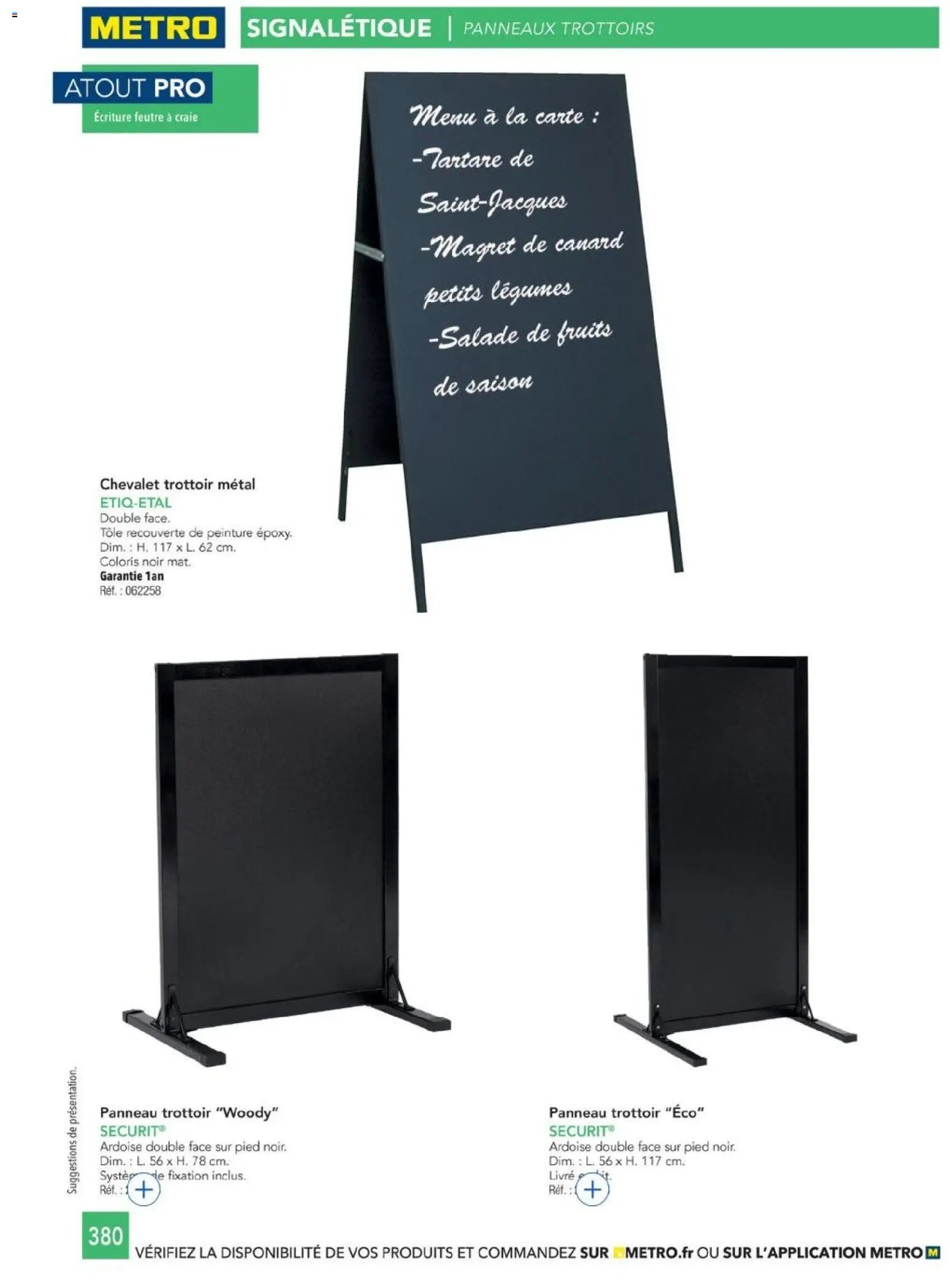 METRO - CHR Équipement (2025-01-01 - 2026-12-31)