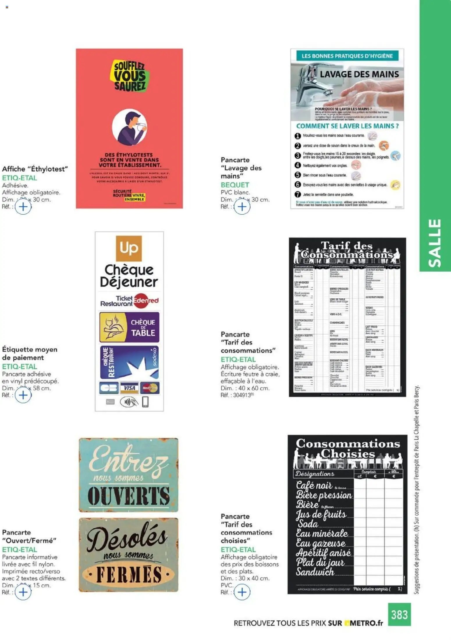 METRO - CHR Équipement (2025-01-01 - 2026-12-31)