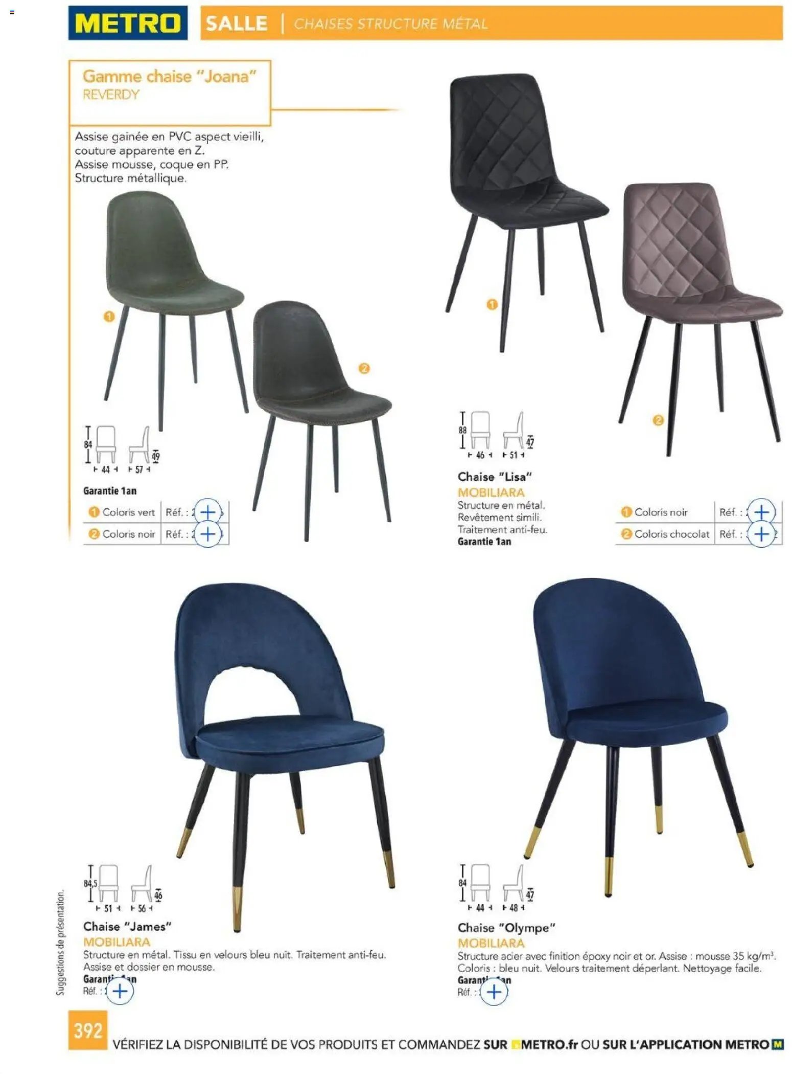 METRO - CHR Équipement (2025-01-01 - 2026-12-31)