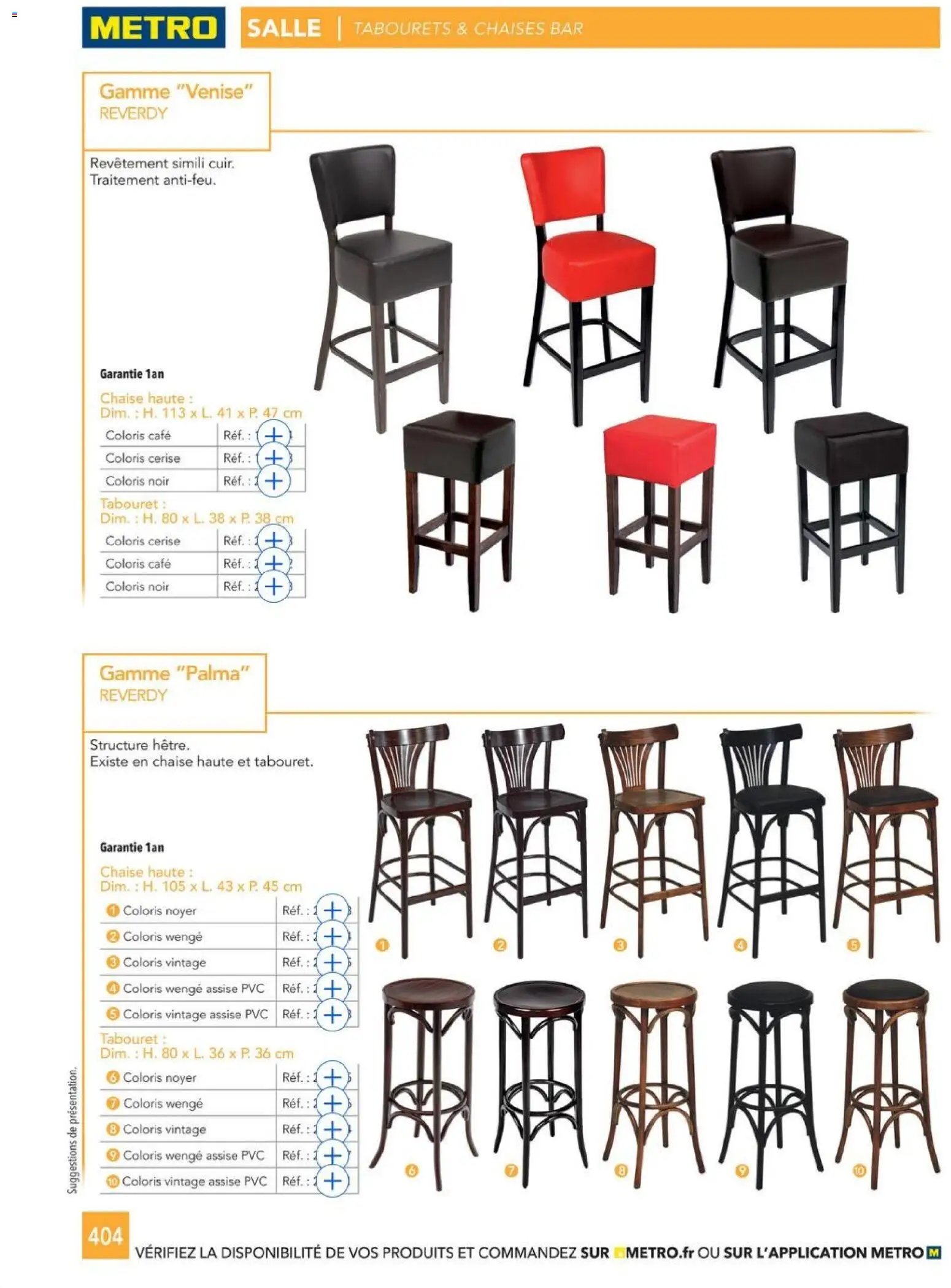 METRO - CHR Équipement (2025-01-01 - 2026-12-31)