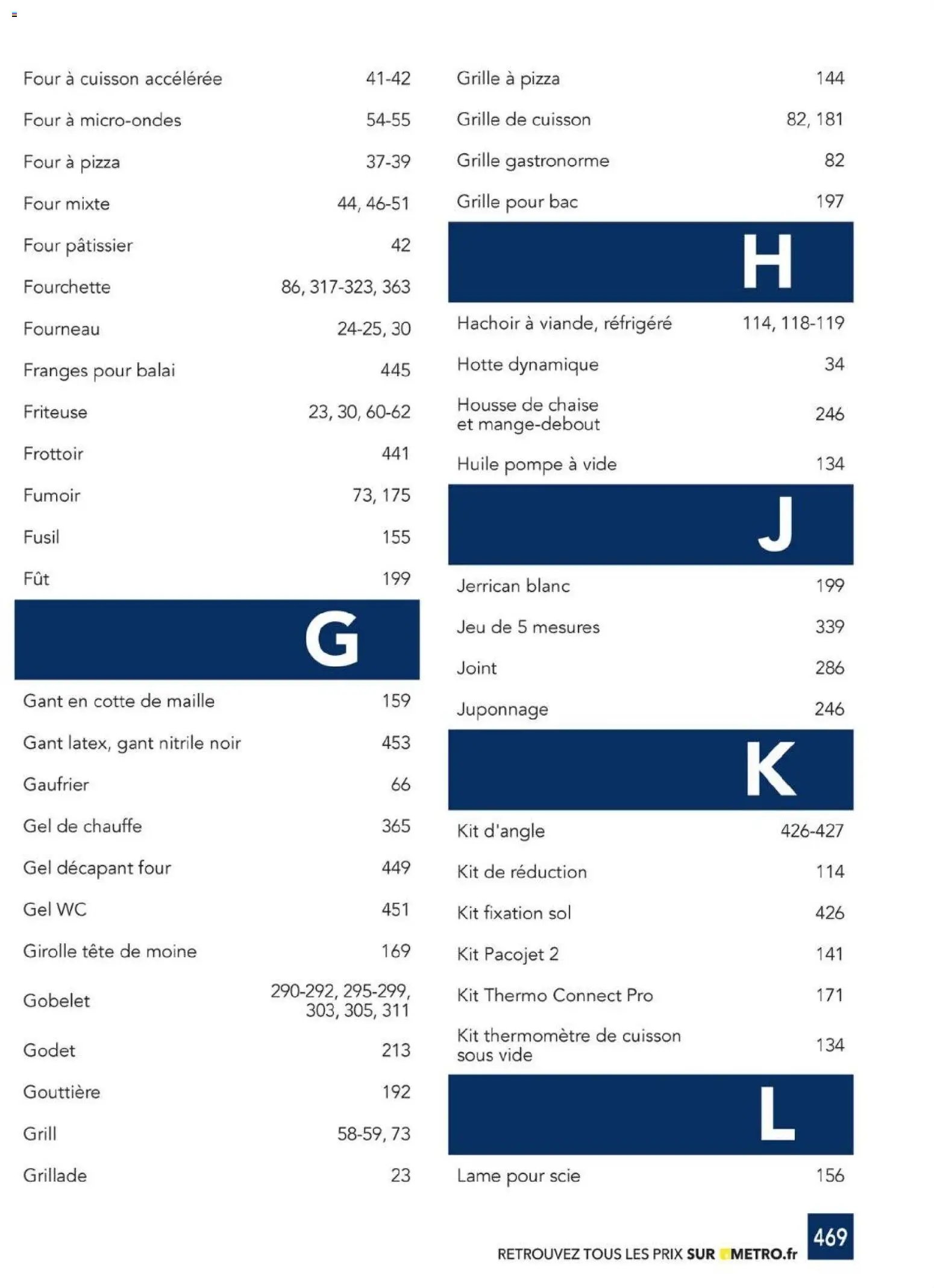METRO - CHR Équipement (2025-01-01 - 2026-12-31)