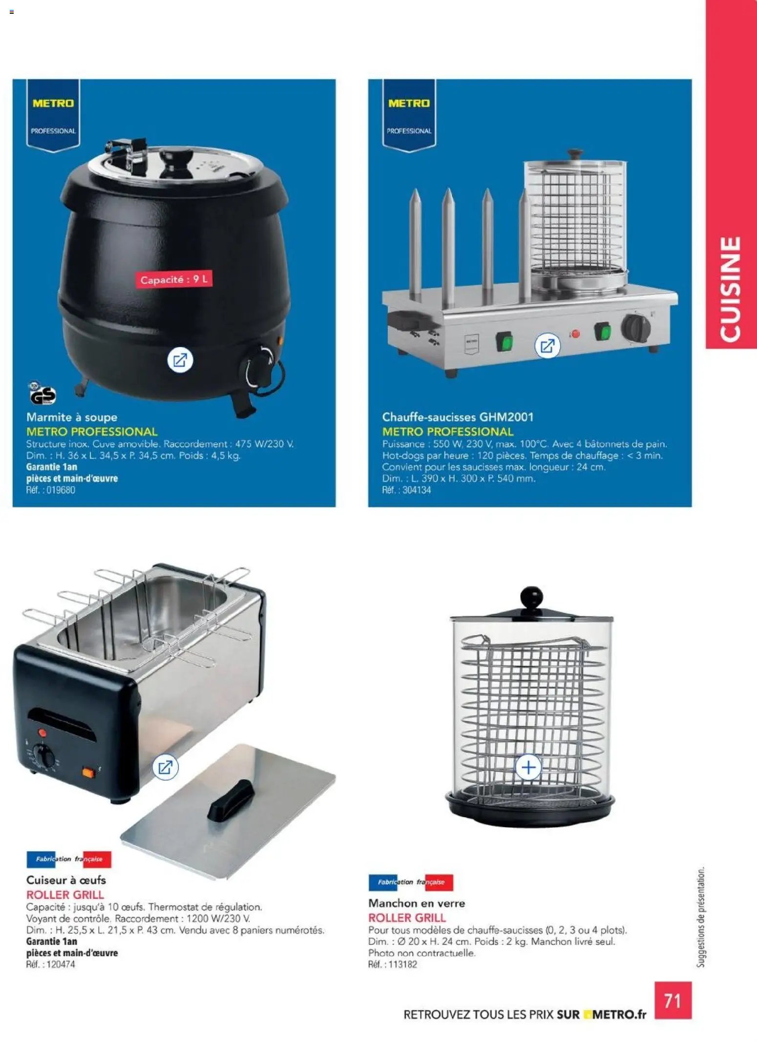 METRO - CHR Équipement (2025-01-01 - 2026-12-31)