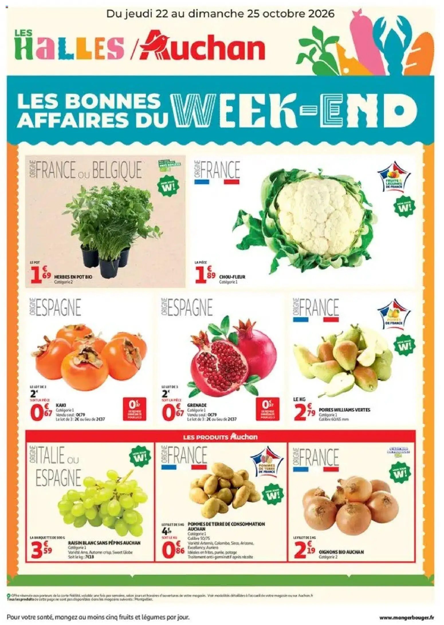Auchan - Bons plans du week end