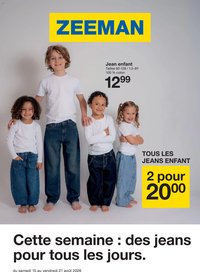 Zeeman Cette semaine
