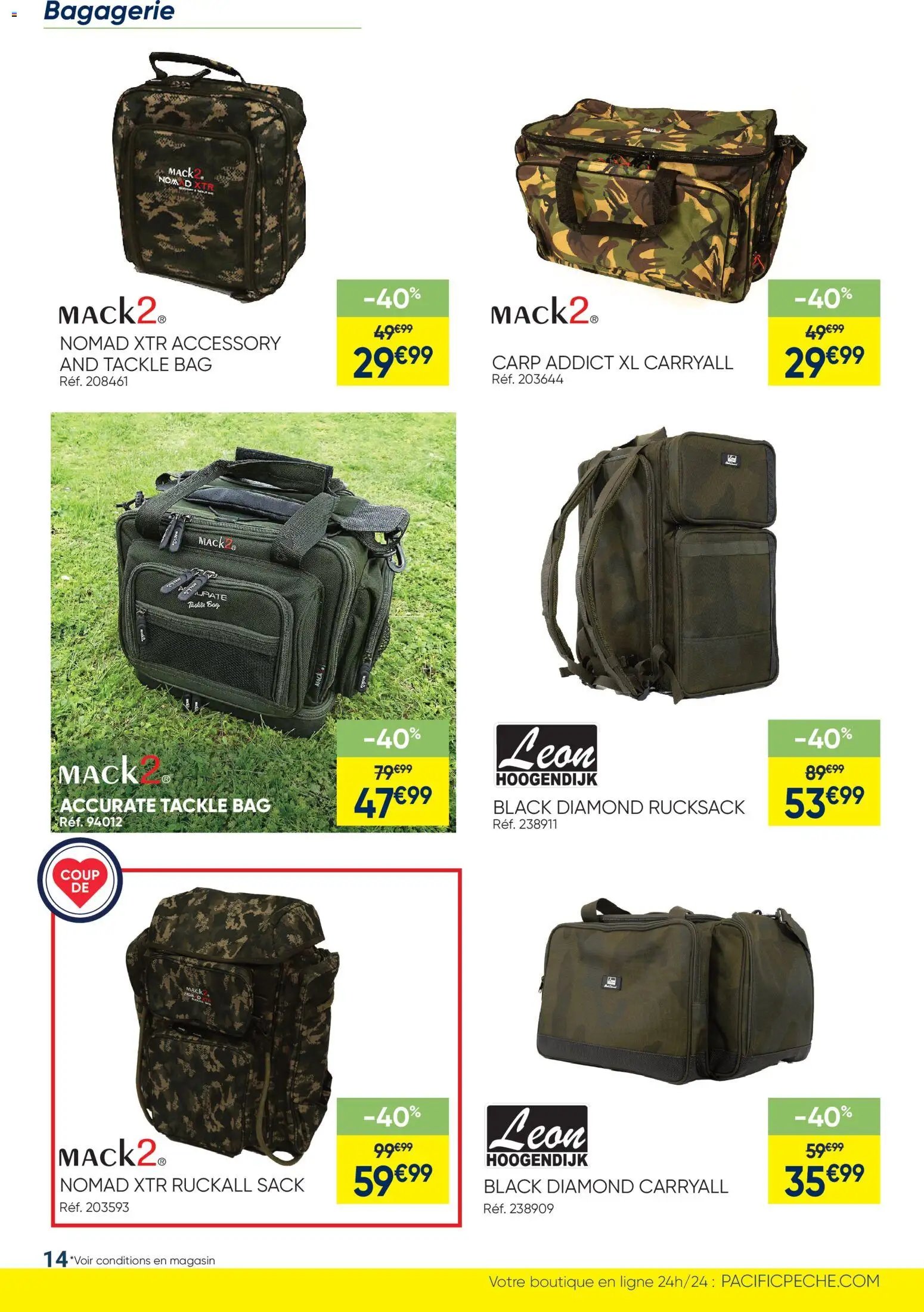 Pacific Pêche catalogue