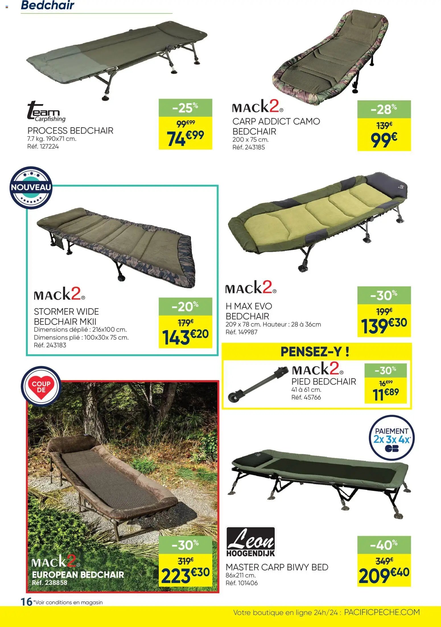 Pacific Pêche catalogue