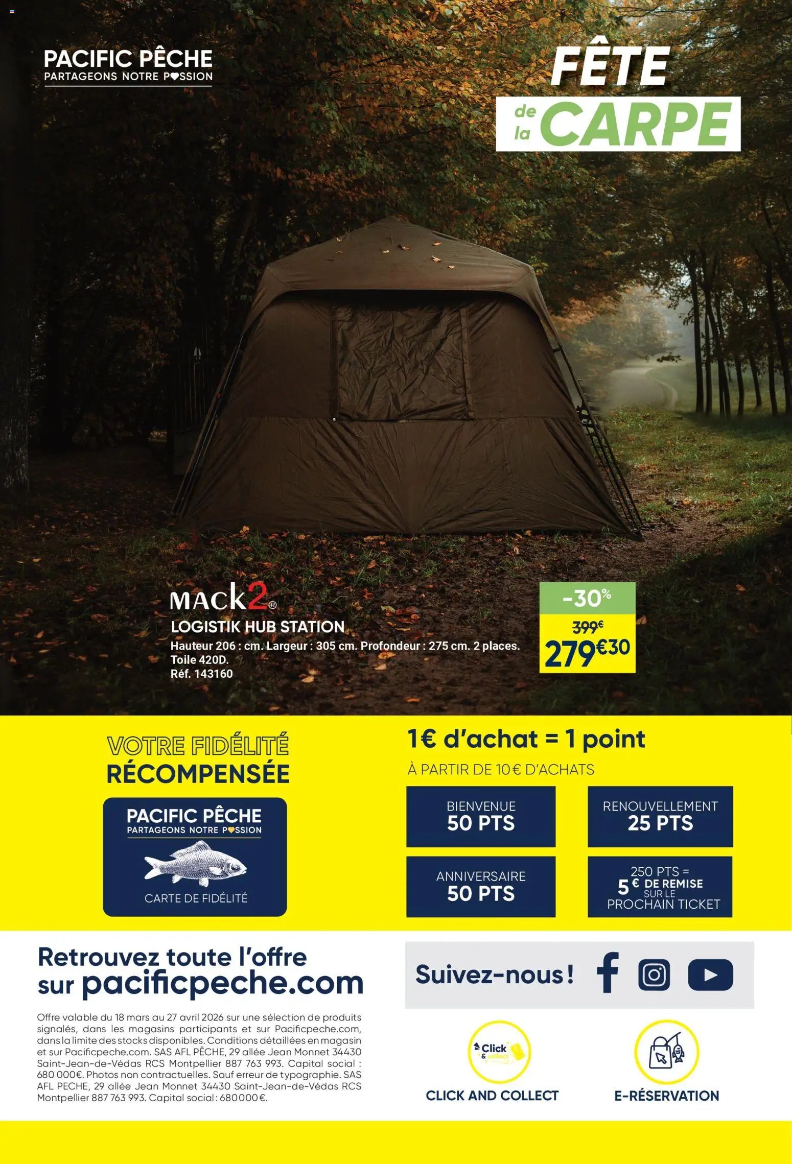 Pacific Pêche catalogue