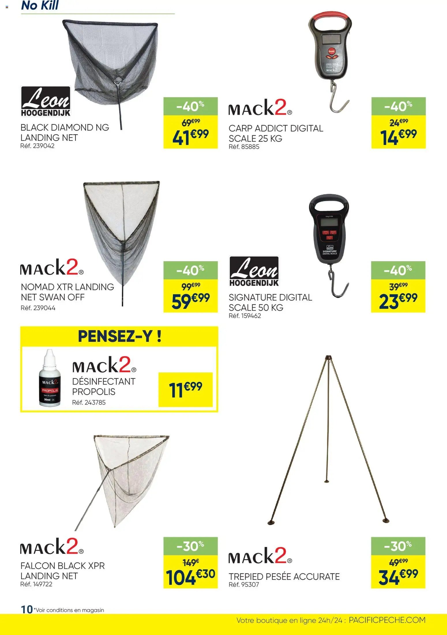 Pacific Pêche catalogue