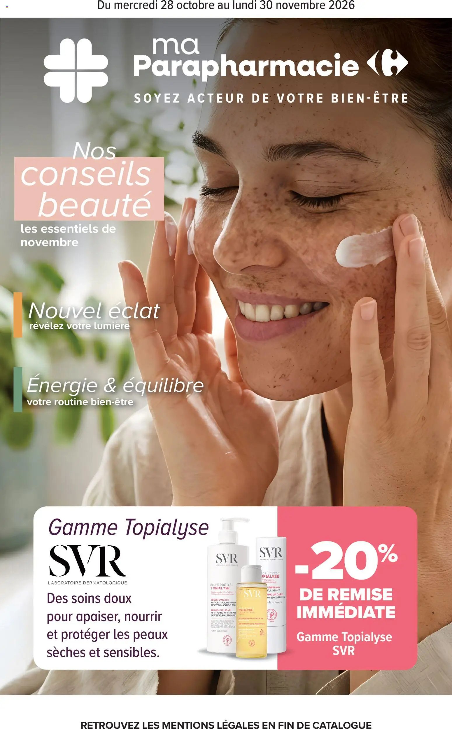 Carrefour Ma parapharmacie, soyez acteur de votre bien-être
