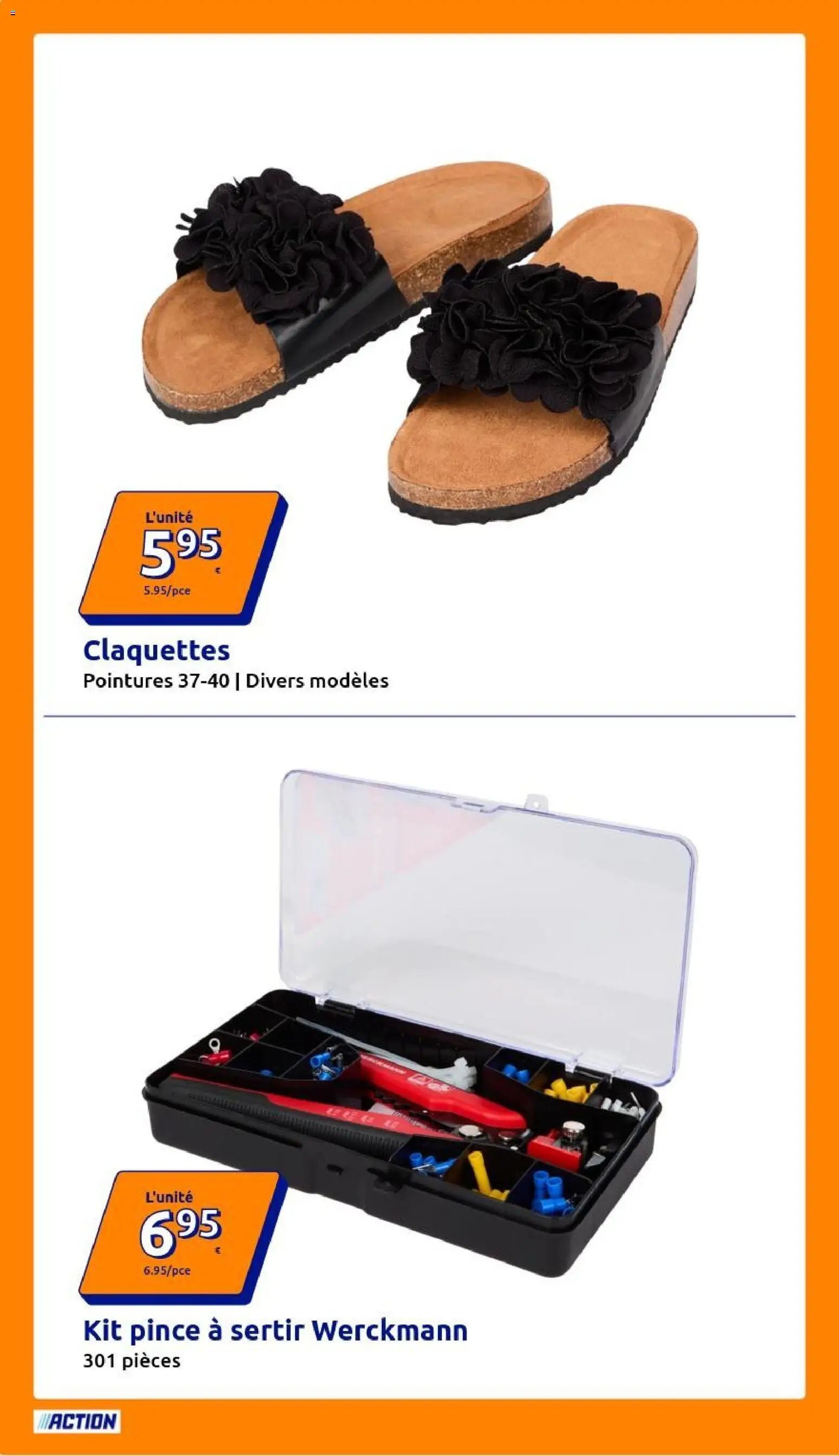 Action catalogue
