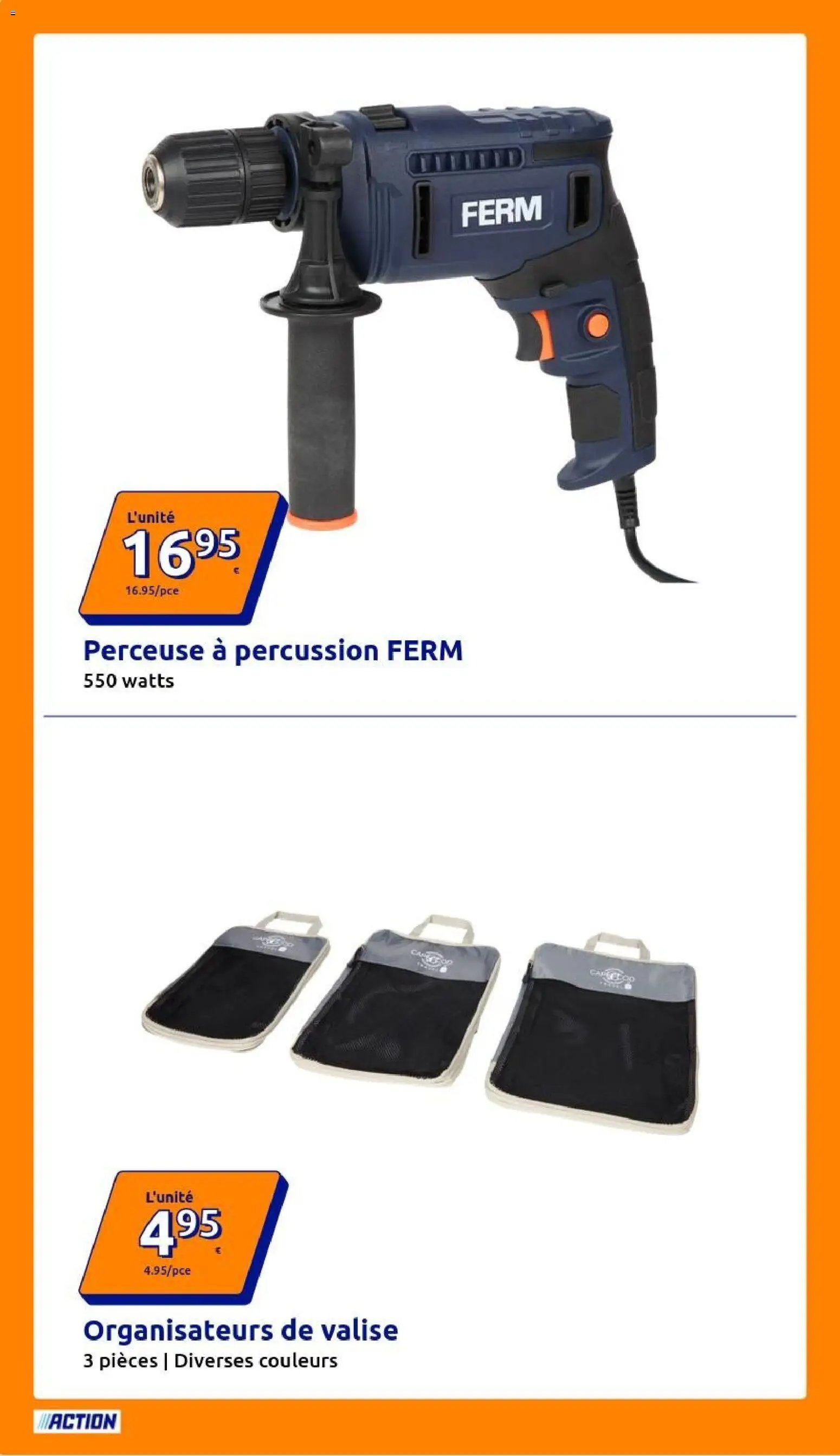 Action catalogue