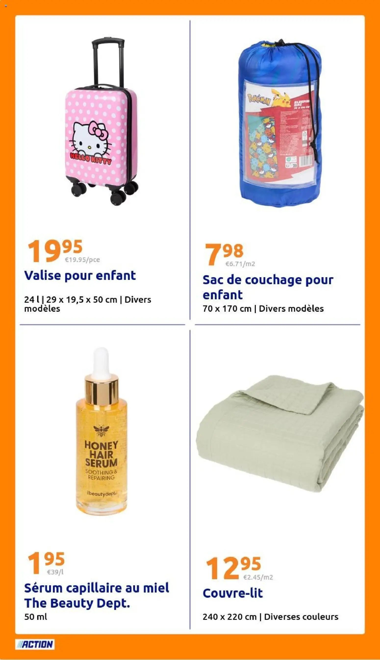 Action catalogue
