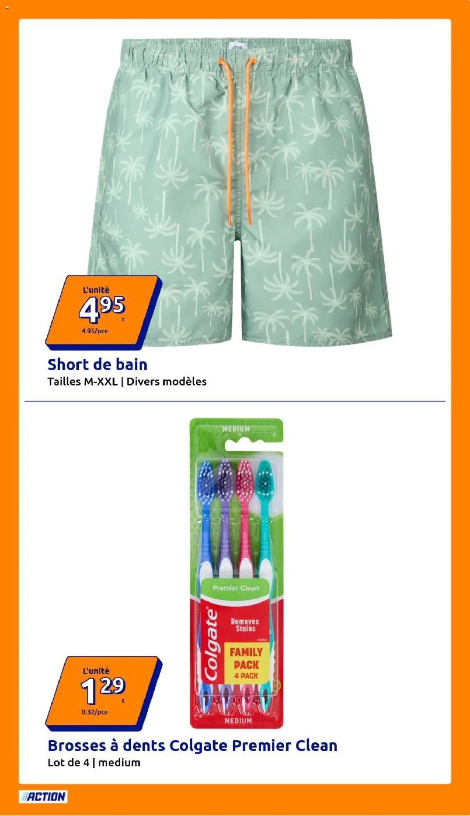 Action catalogue