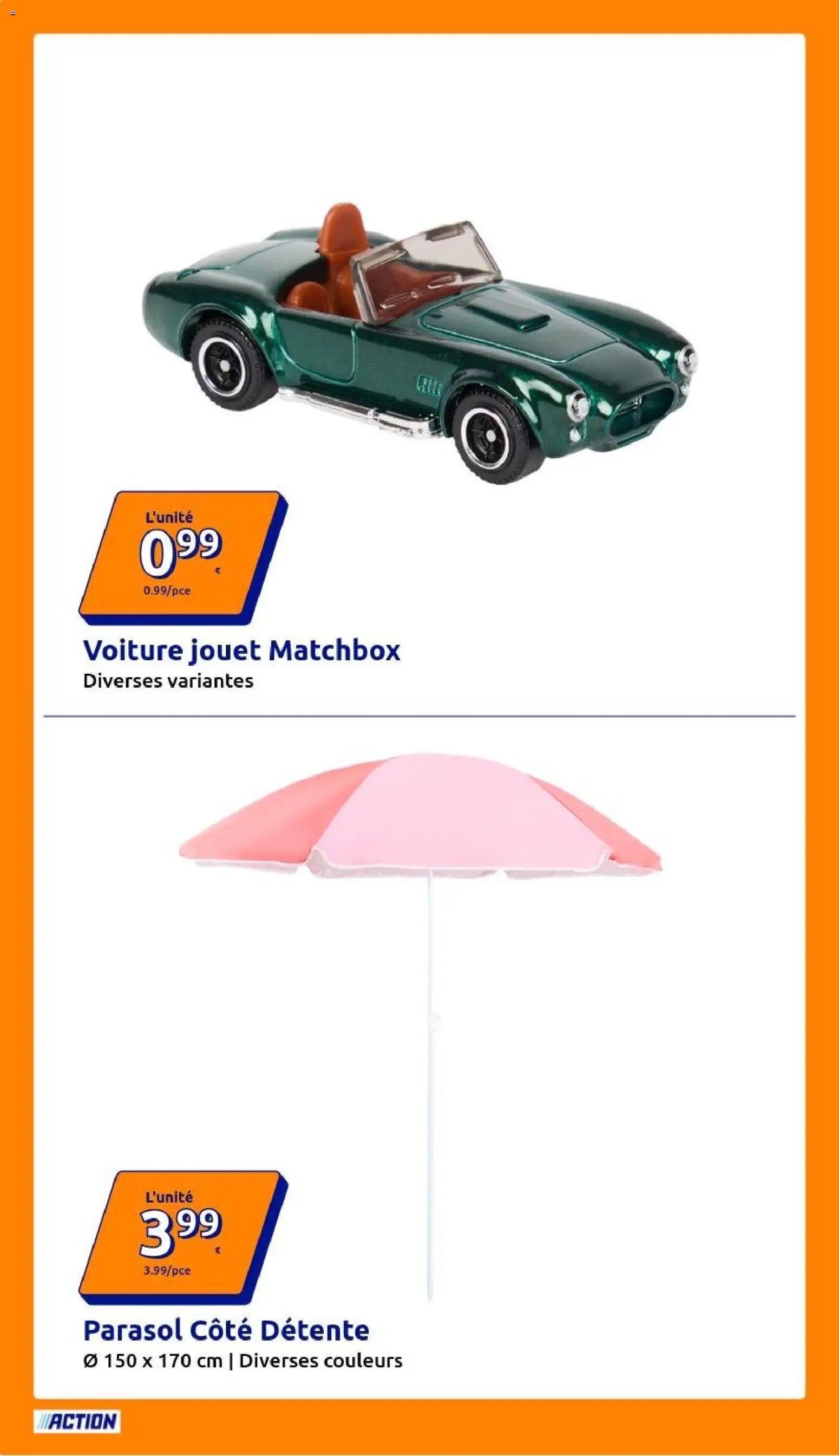 Action catalogue