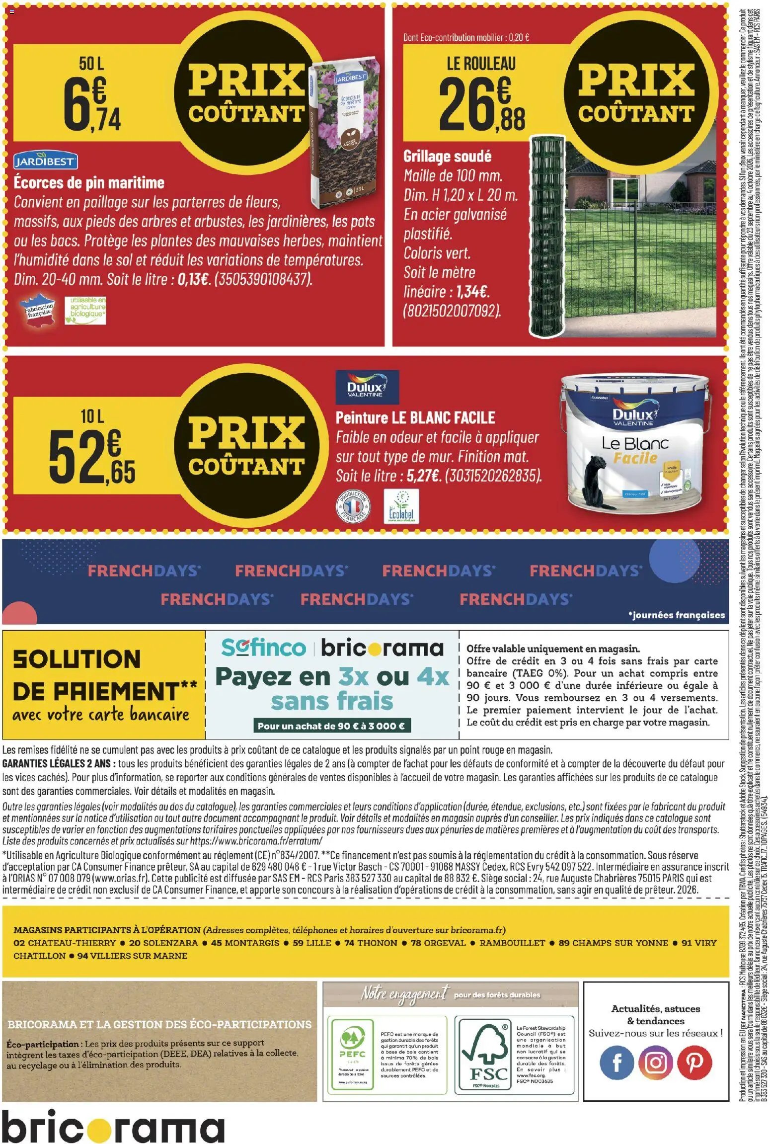 Bricorama catalogue