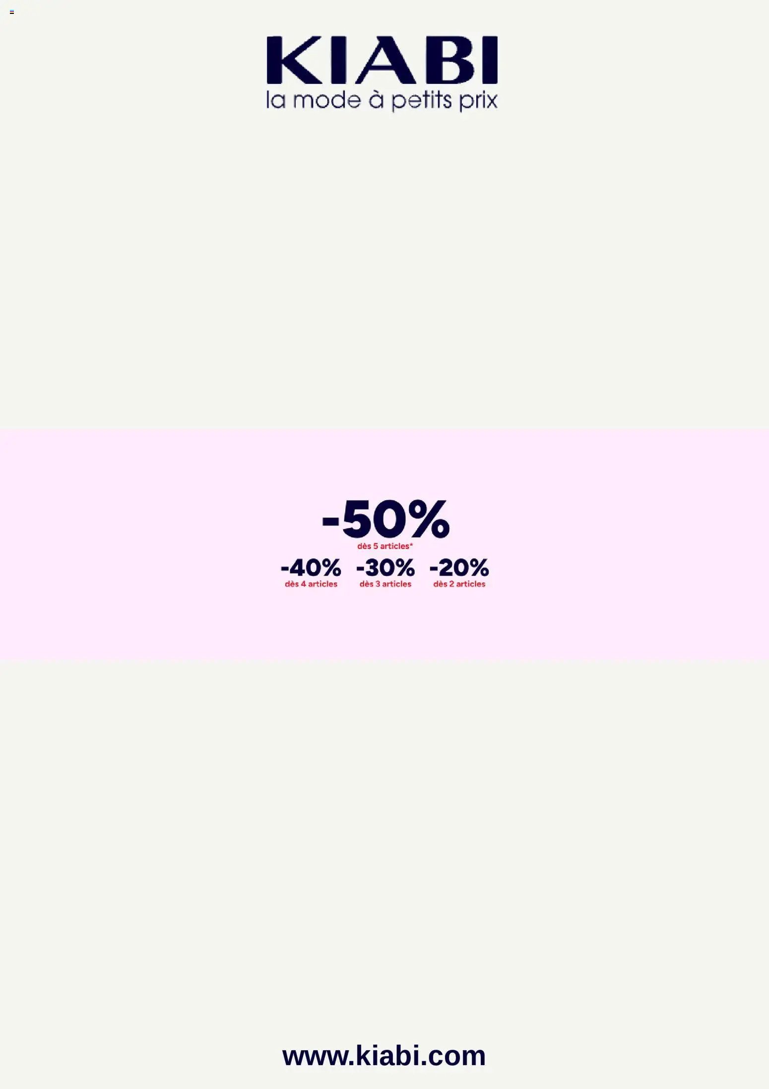 Kiabi catalogue Hiver