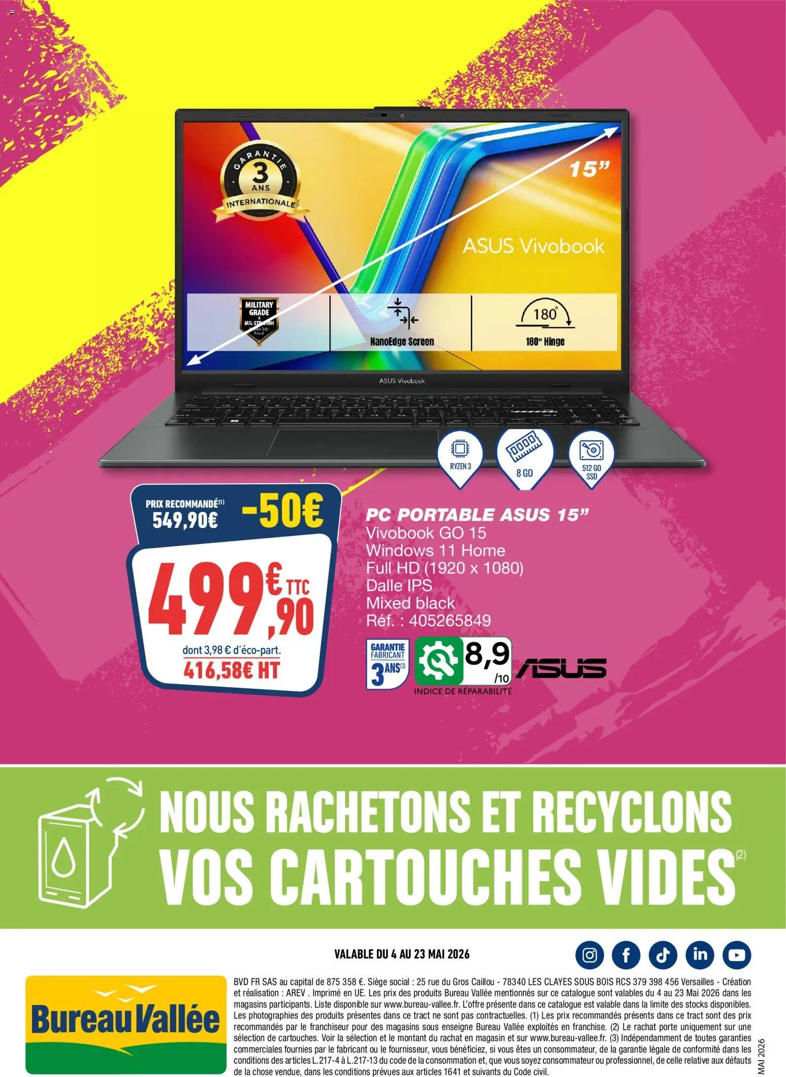Bureau Vallée catalogue (2026-05-04 - 2026-05-23)