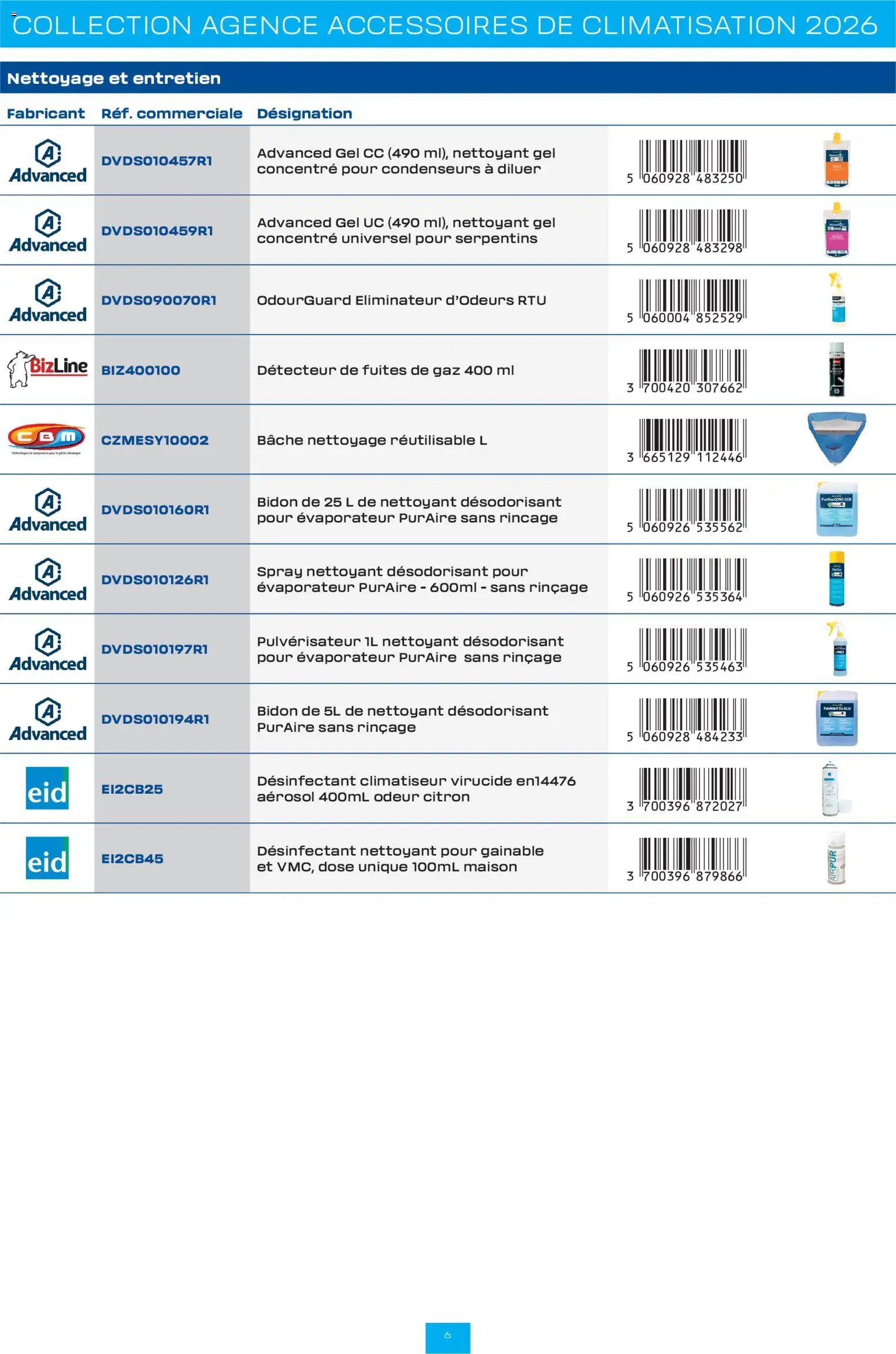 Rexel Brochure accessoires de climatisation