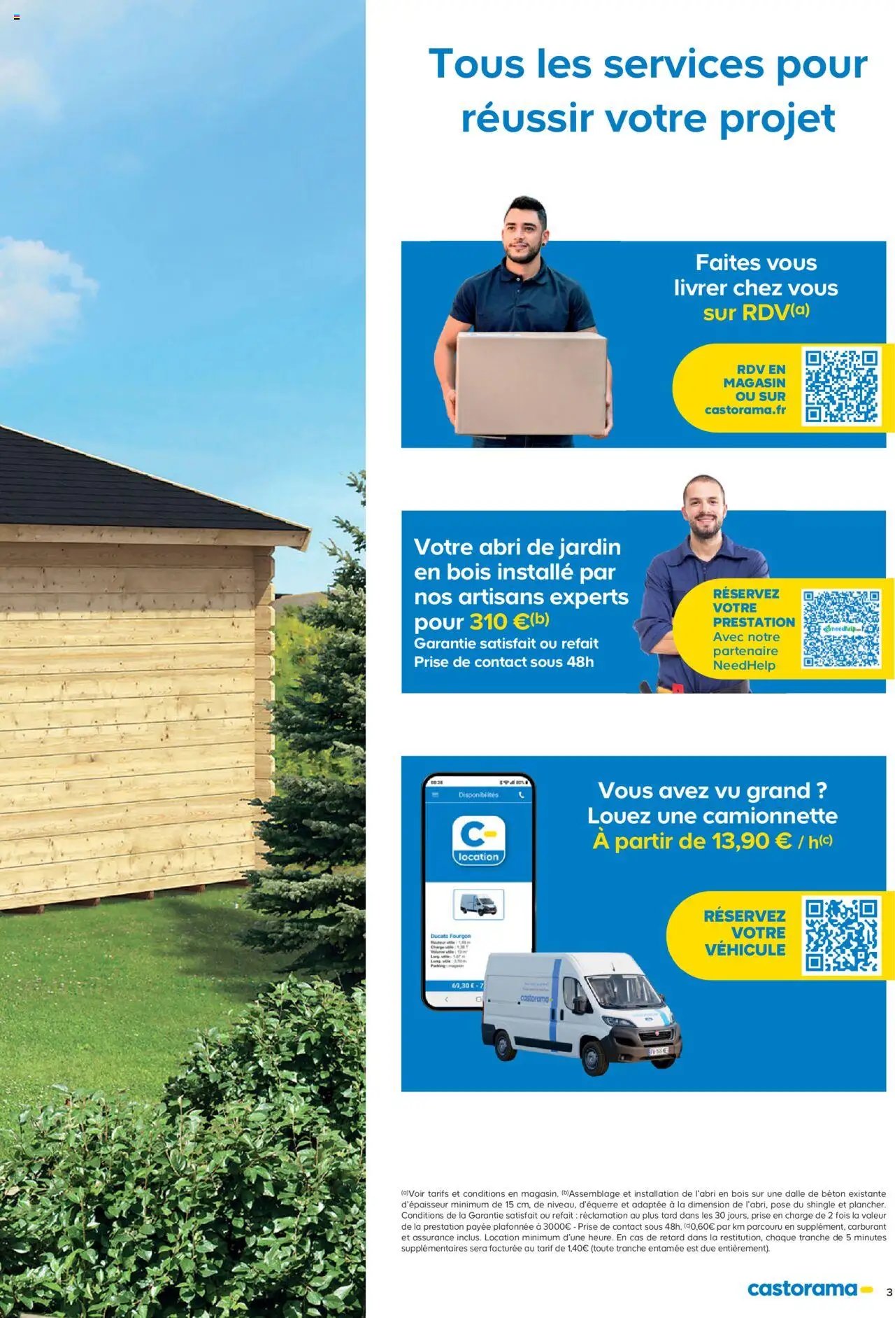 Castorama Abri de jardin et serres (2025-02-26 - 2025-12-31)