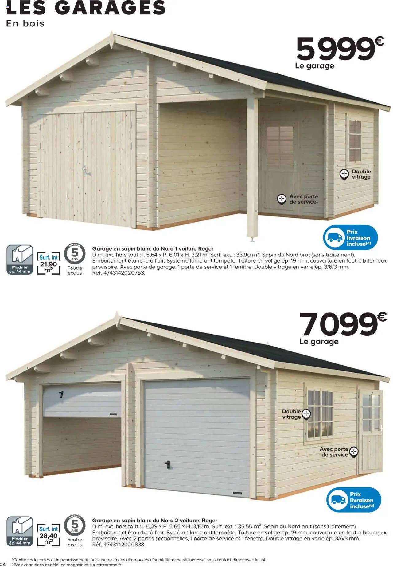 Castorama Abri de jardin et serres (2025-02-26 - 2025-12-31)