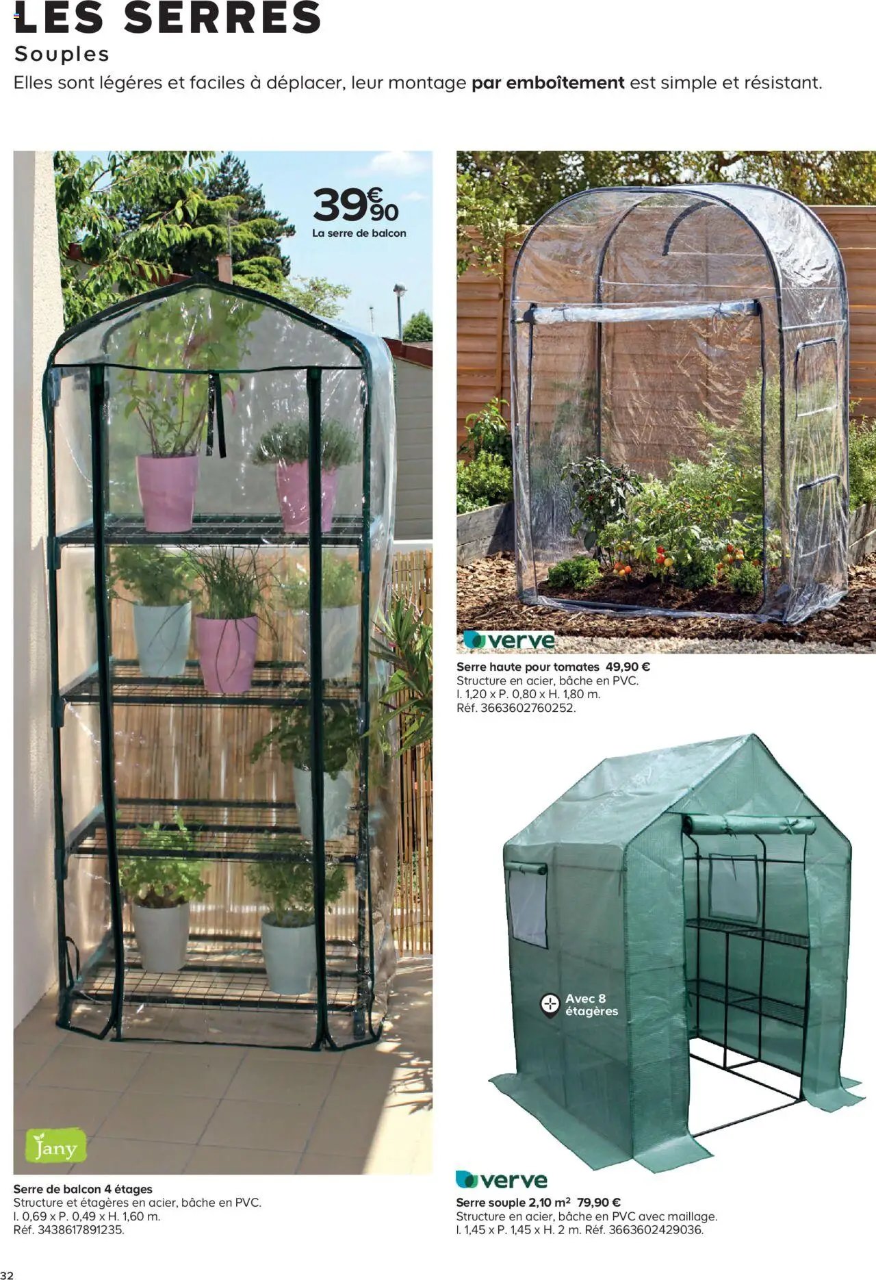 Castorama Abri de jardin et serres (2025-02-26 - 2025-12-31)