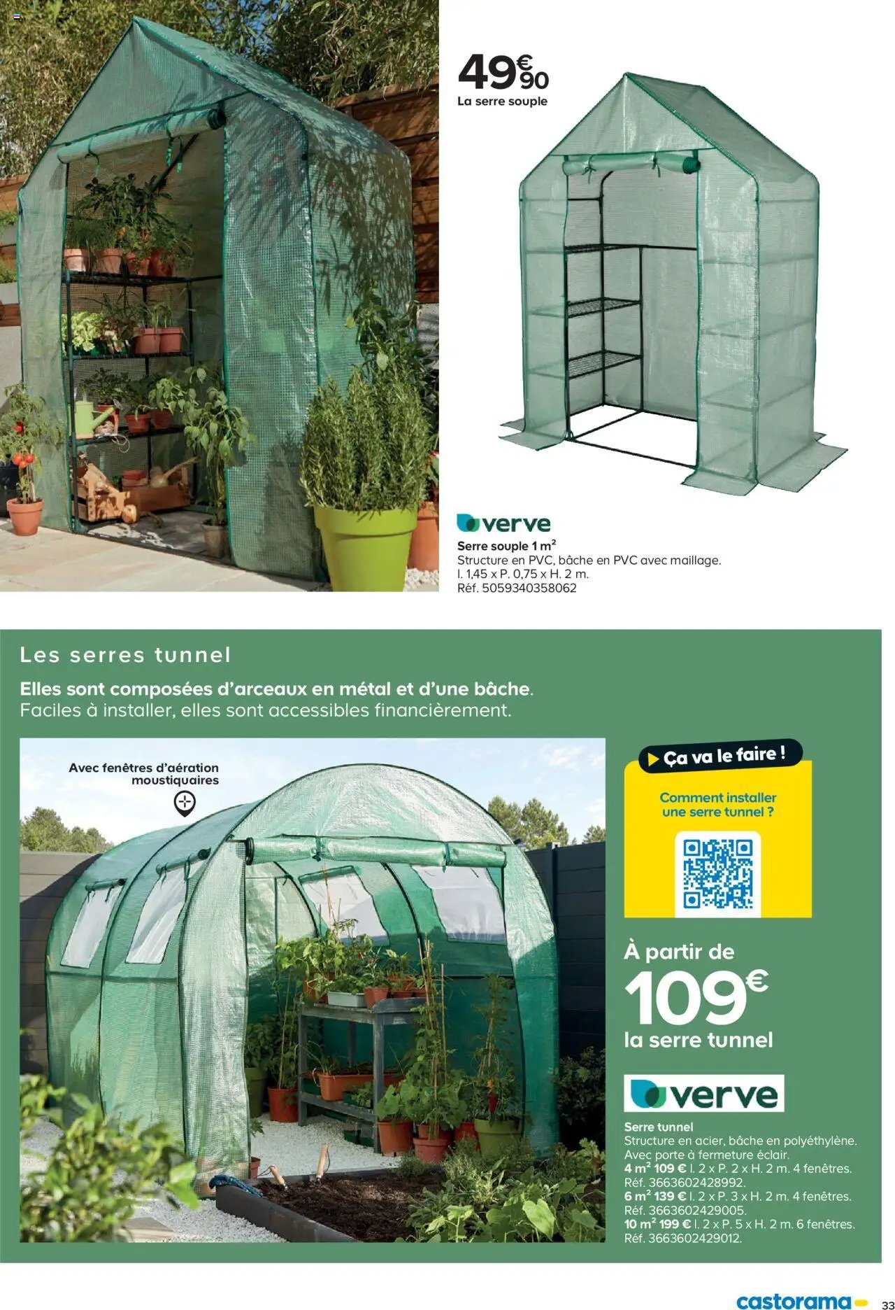 Castorama Abri de jardin et serres (2025-02-26 - 2025-12-31)