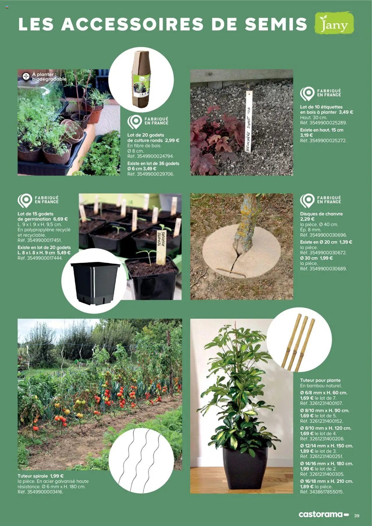 Castorama Abri de jardin et serres (2025-02-26 - 2025-12-31)