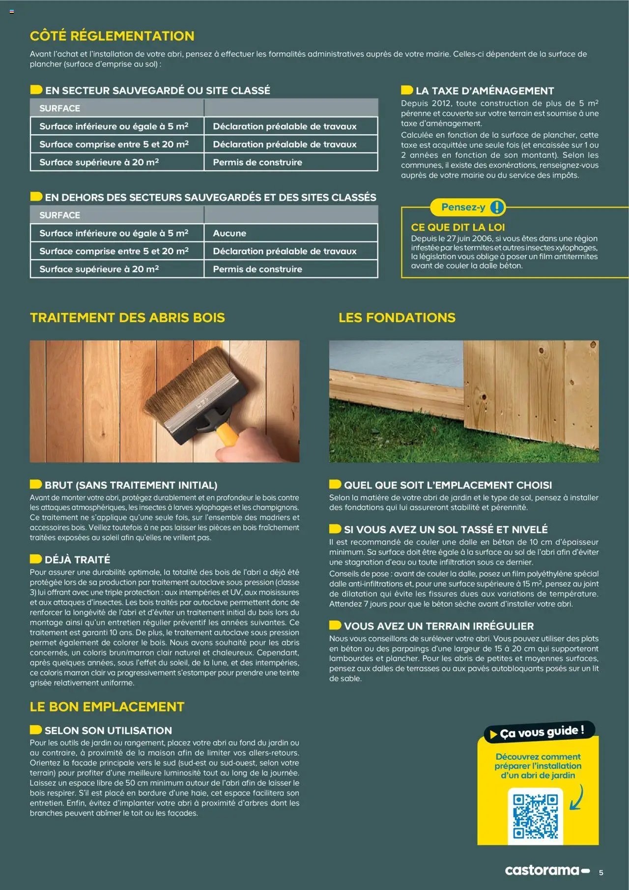 Castorama Abri de jardin et serres (2025-02-26 - 2025-12-31)