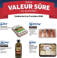 Costco Votre valeur sûre au quotidien 6 au 11 octobre 2026