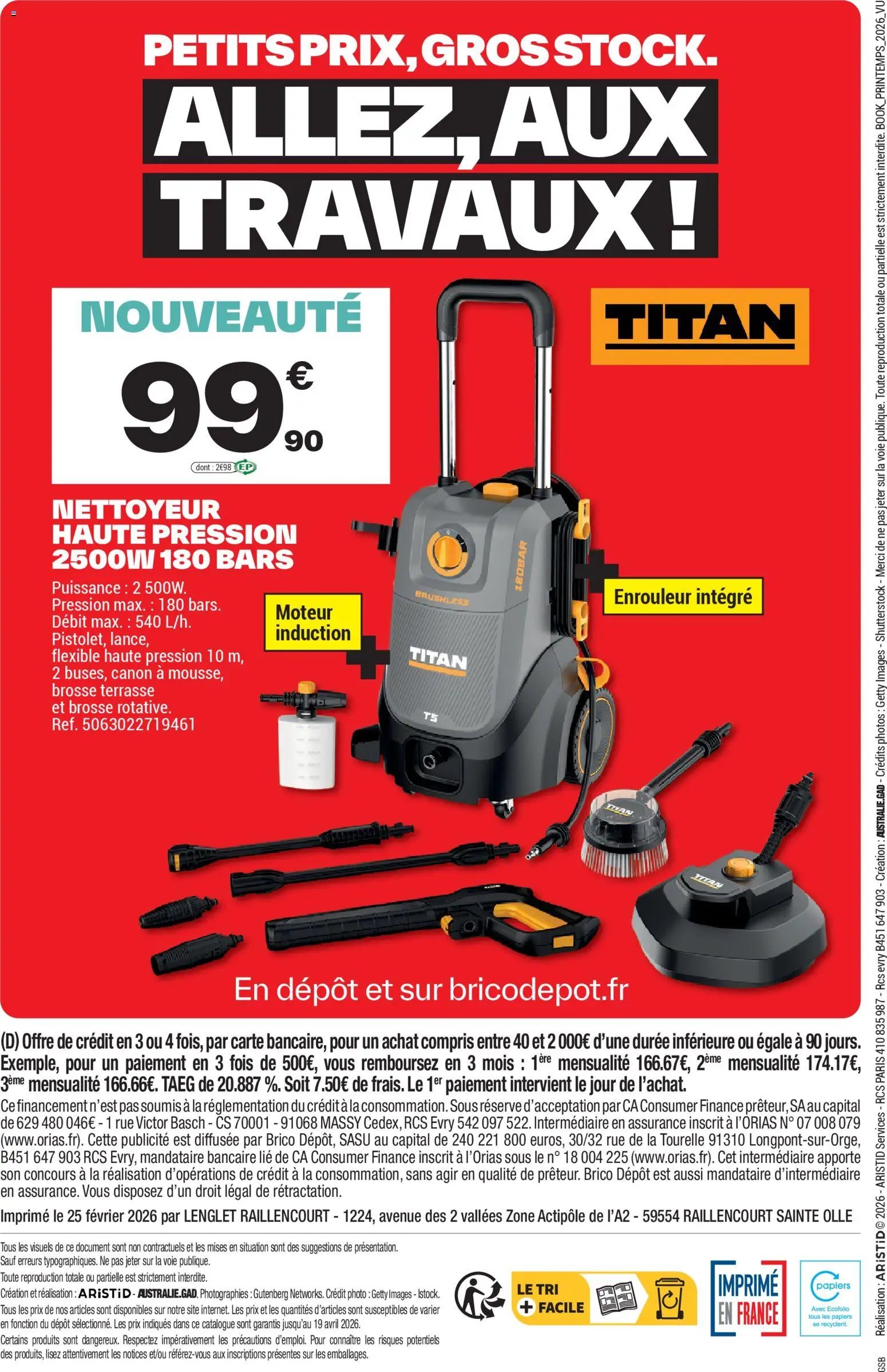 Brico Dépôt - L'officiel du bricolage (2026-03-25 - 2026-06-12)