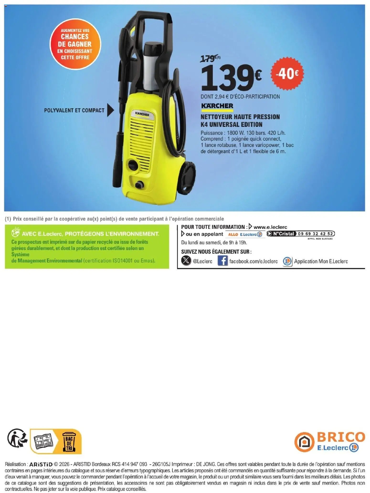 Brico E.Leclerc catalogue