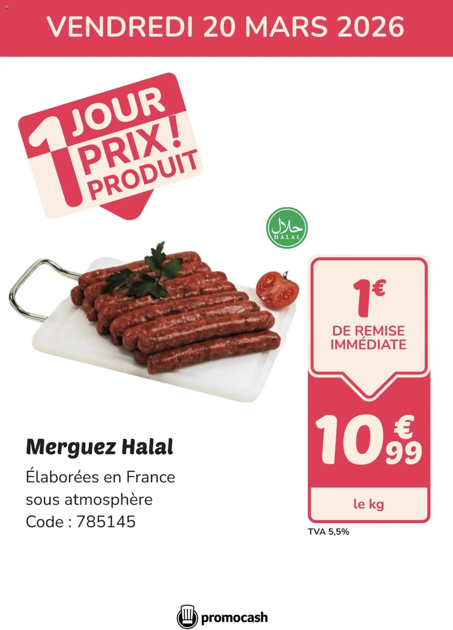 Promocash PROMO merguez